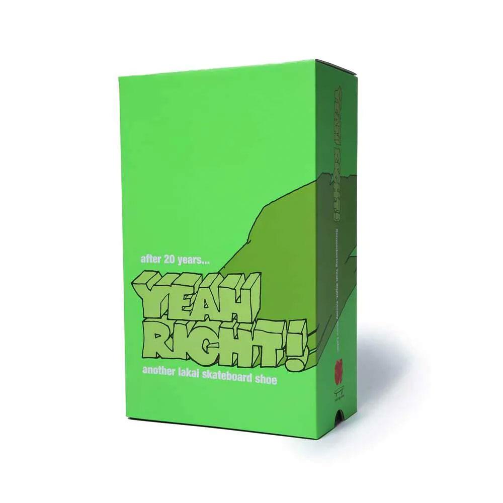  Lakai x Yeah Right Cambridge - White/UV Green Suede、mySite、merchandisen