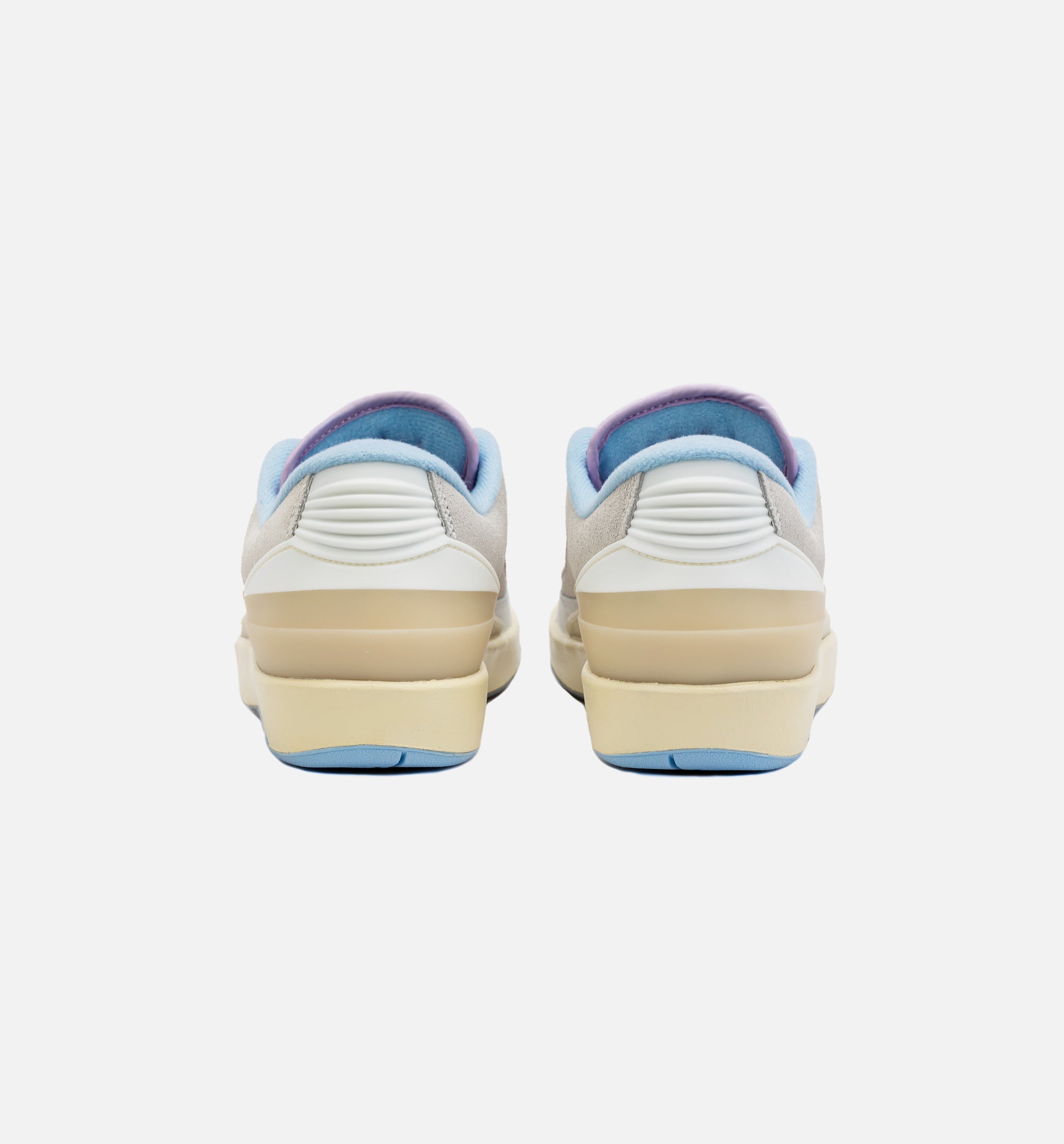 Air Jordan 2 Retro Low Summit White Ice Blue Womens Lifestyle Shoe - White/Blue、mySite、dreamappss