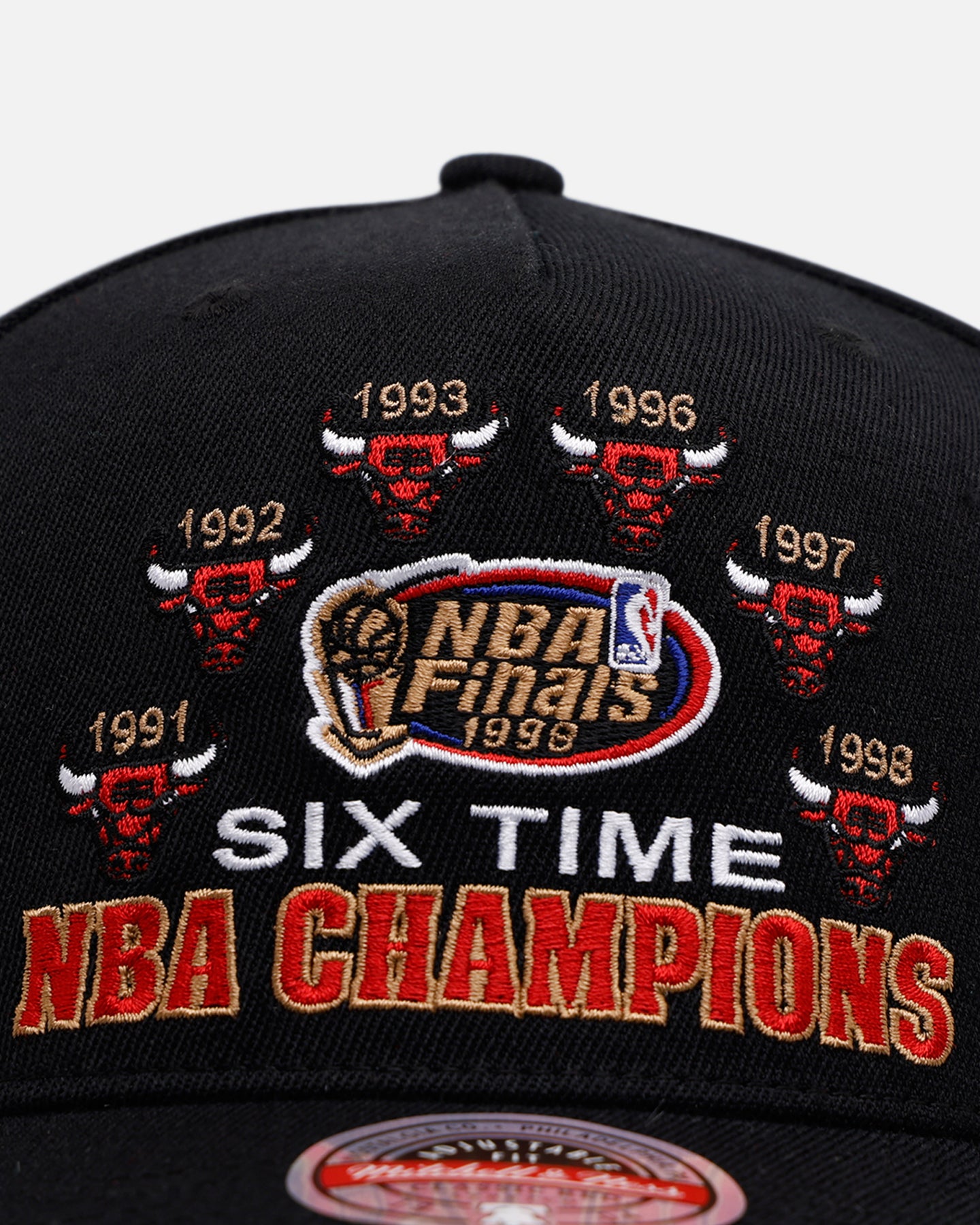 Mitchell & Ness Chicago Bulls 'NBA Elite Finals' MVP Snapback Black、mySite、zt4zffjzw