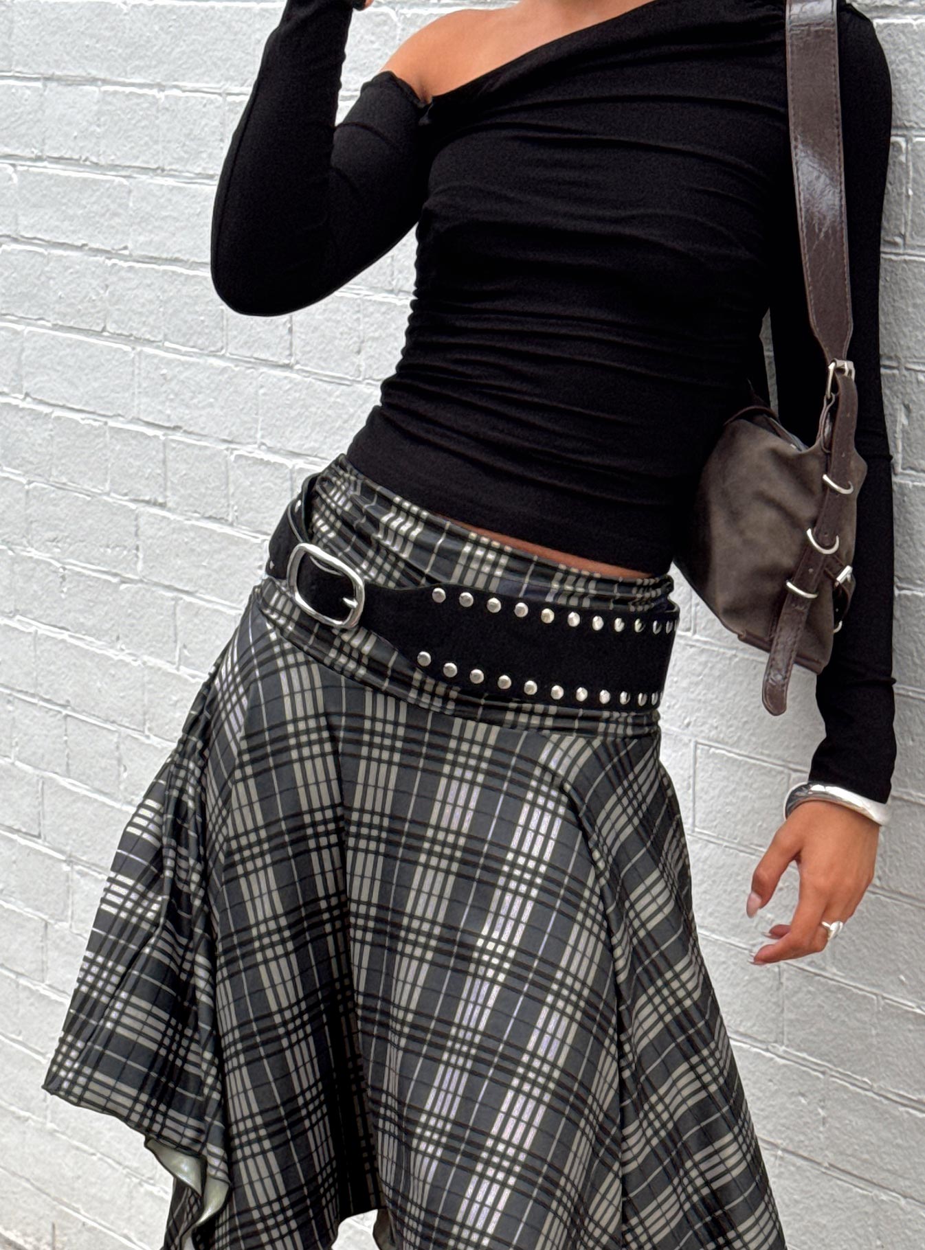 Spheres Stud Belt Black、mySite、solidvoid