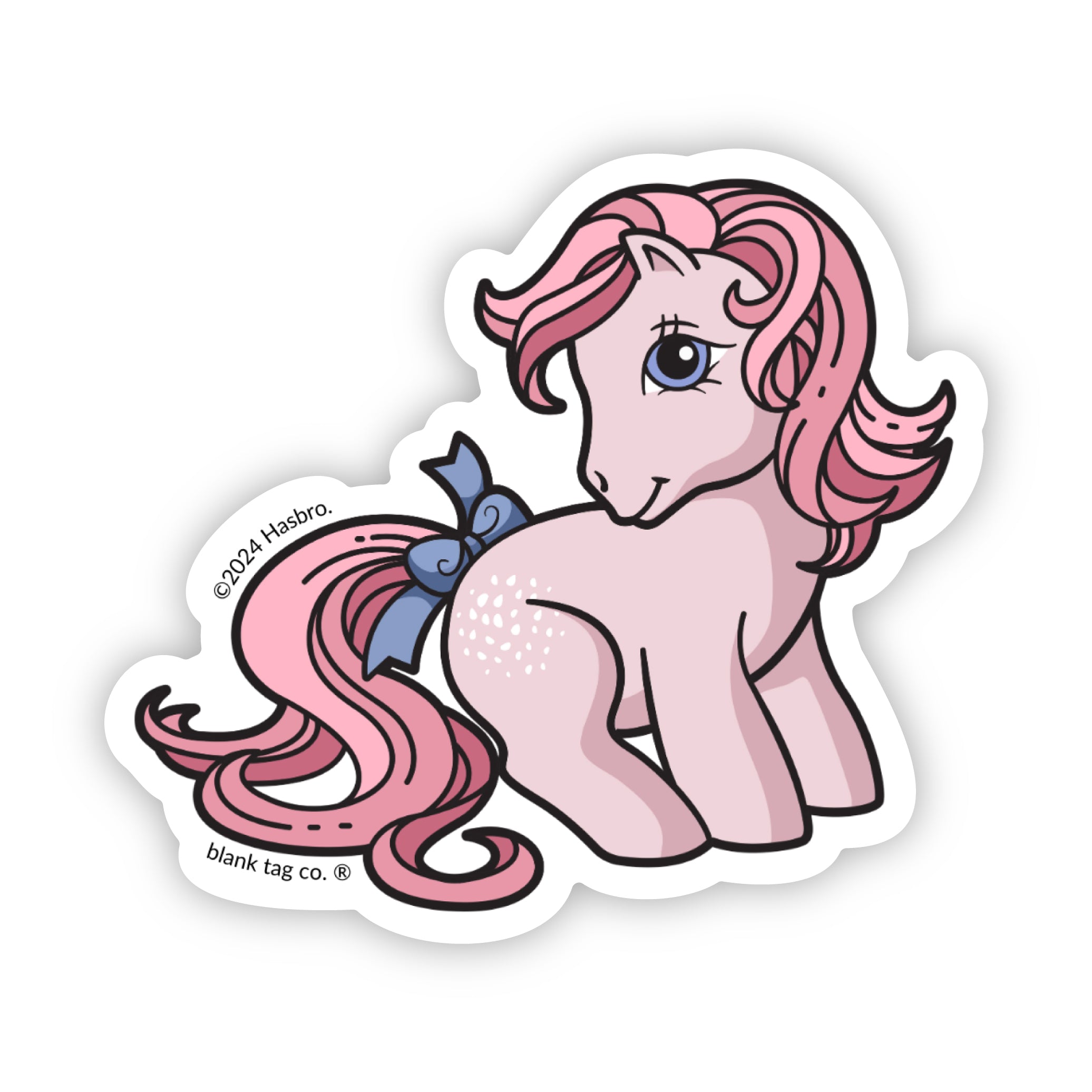  The My Little Pony Cotton Candy Vinyl Sticker Decal、mySite、ghnorth