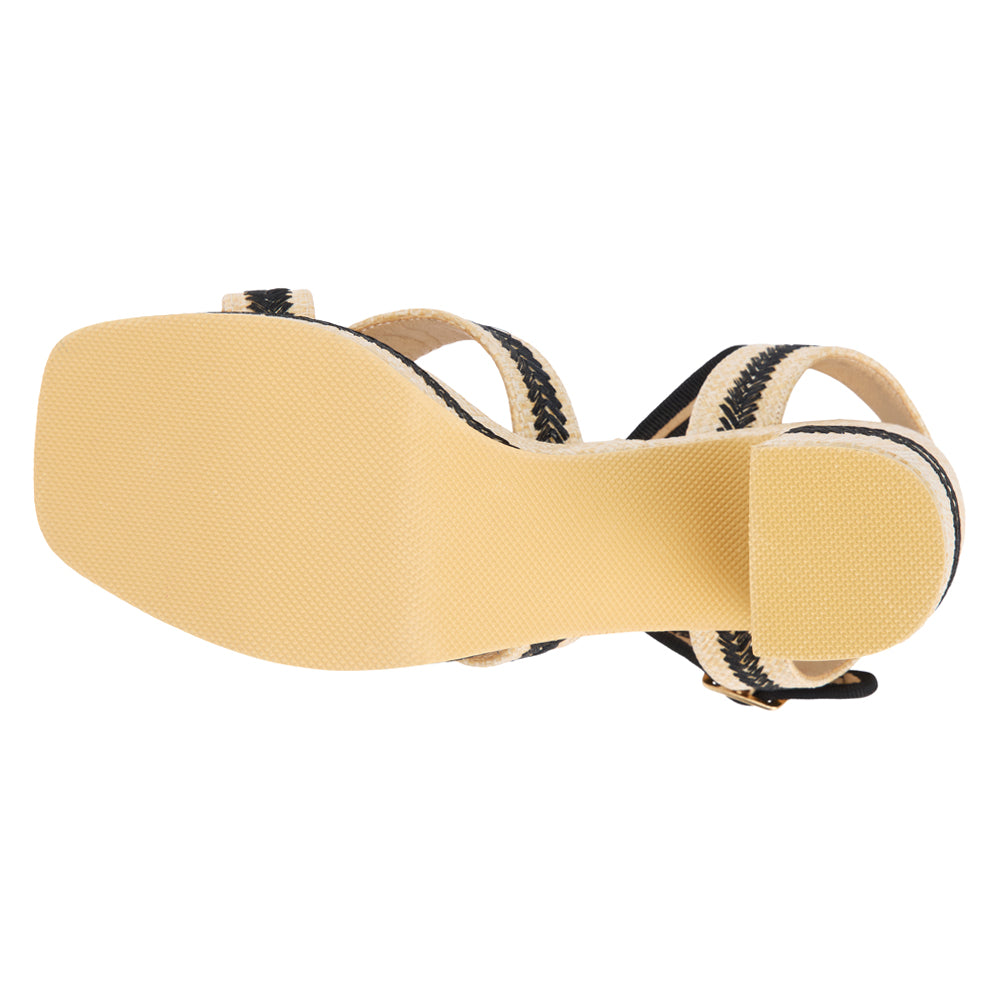 Adelaide Platform Block Heel Ankle Strap Sandals、mySite、gtrtttuynbv