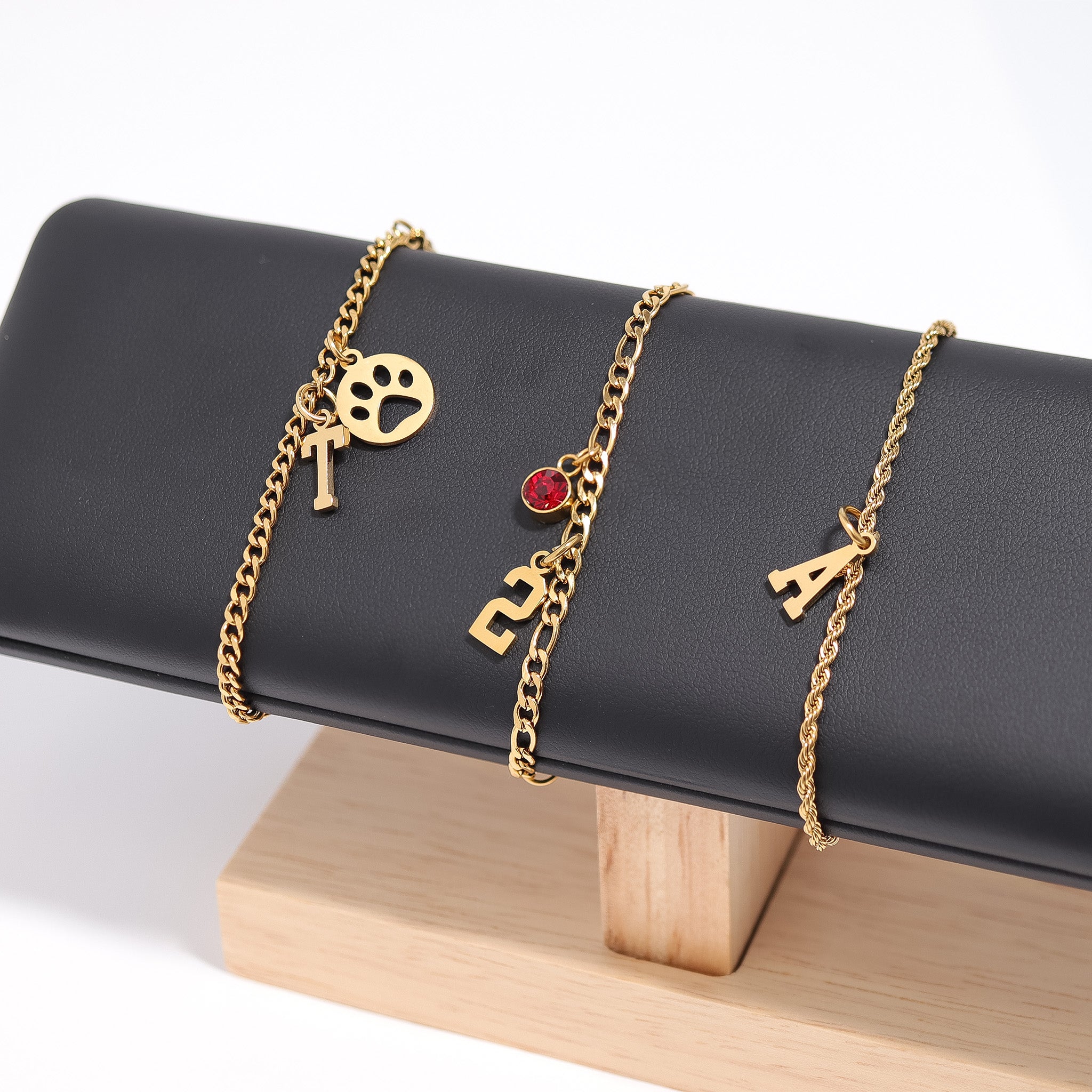 18K Gold PVD Coated Stainless Steel Small Sport Number Pendant / PDS0008、mySite、dreamappss