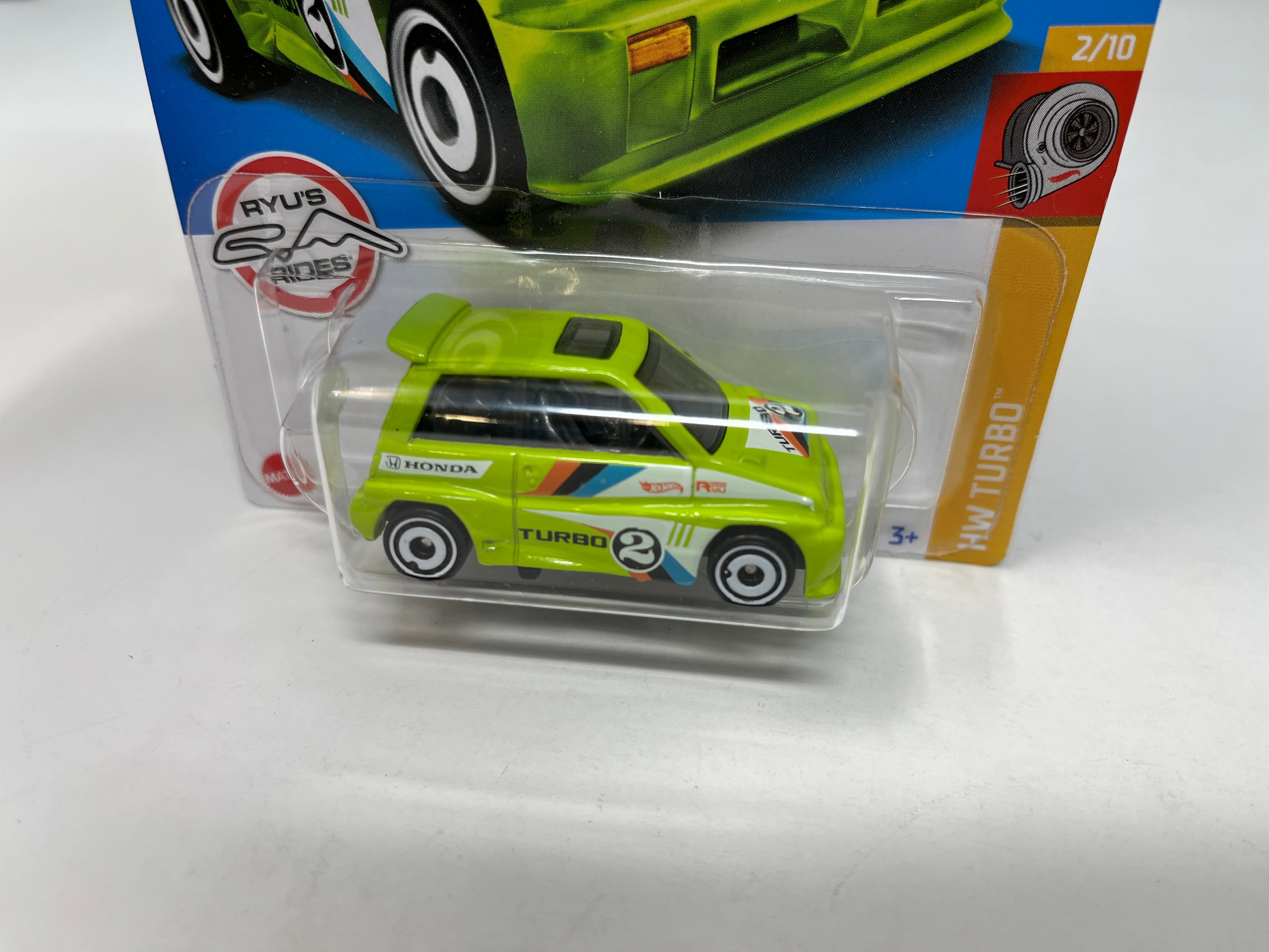 '85 Honda City Turbo II #13 * 2022 Hot Wheels * GREEN、mySite、hgirdovlk