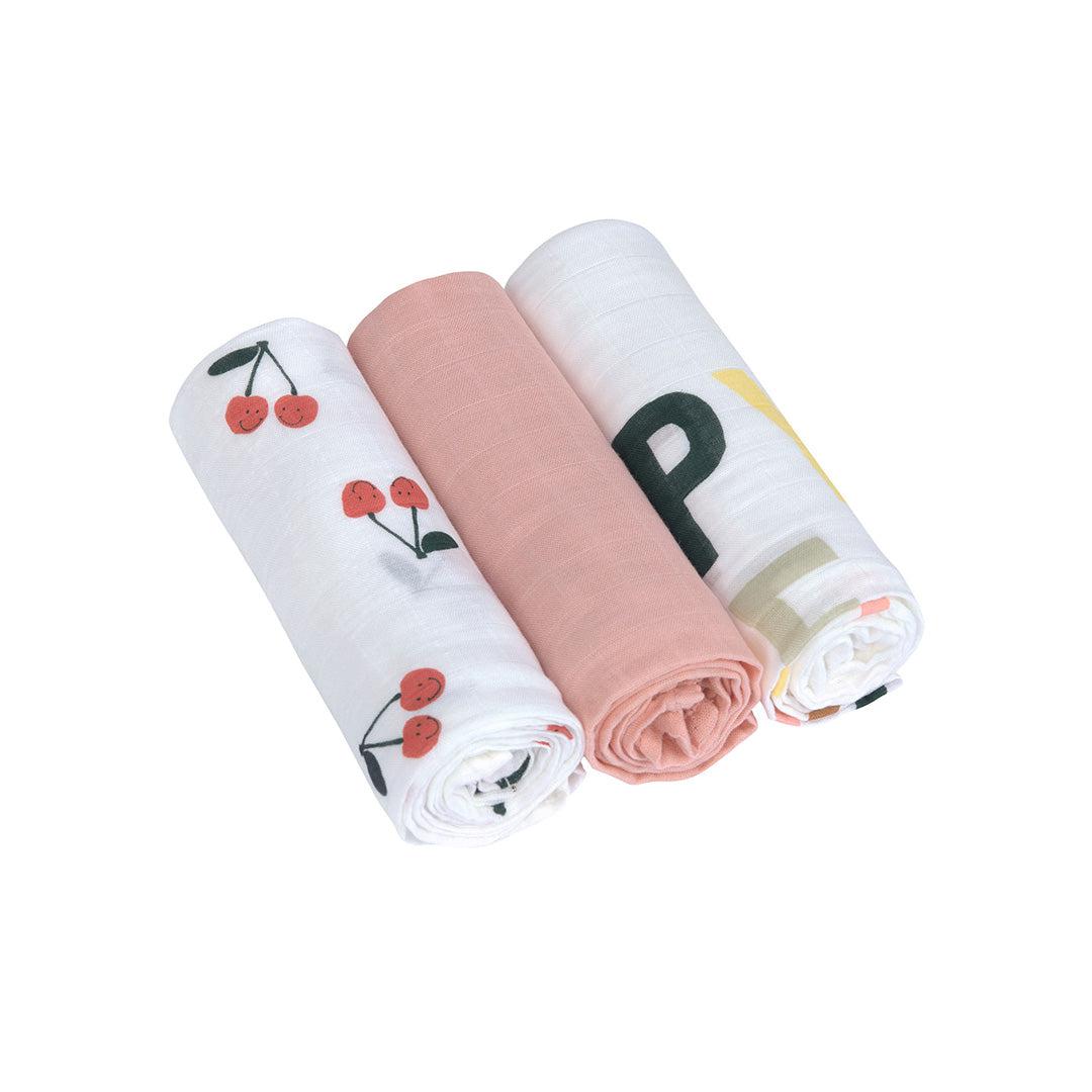  Lassig Heavenly Soft Swaddles - Happy Fruits - Cherry、mySite、merchandisen