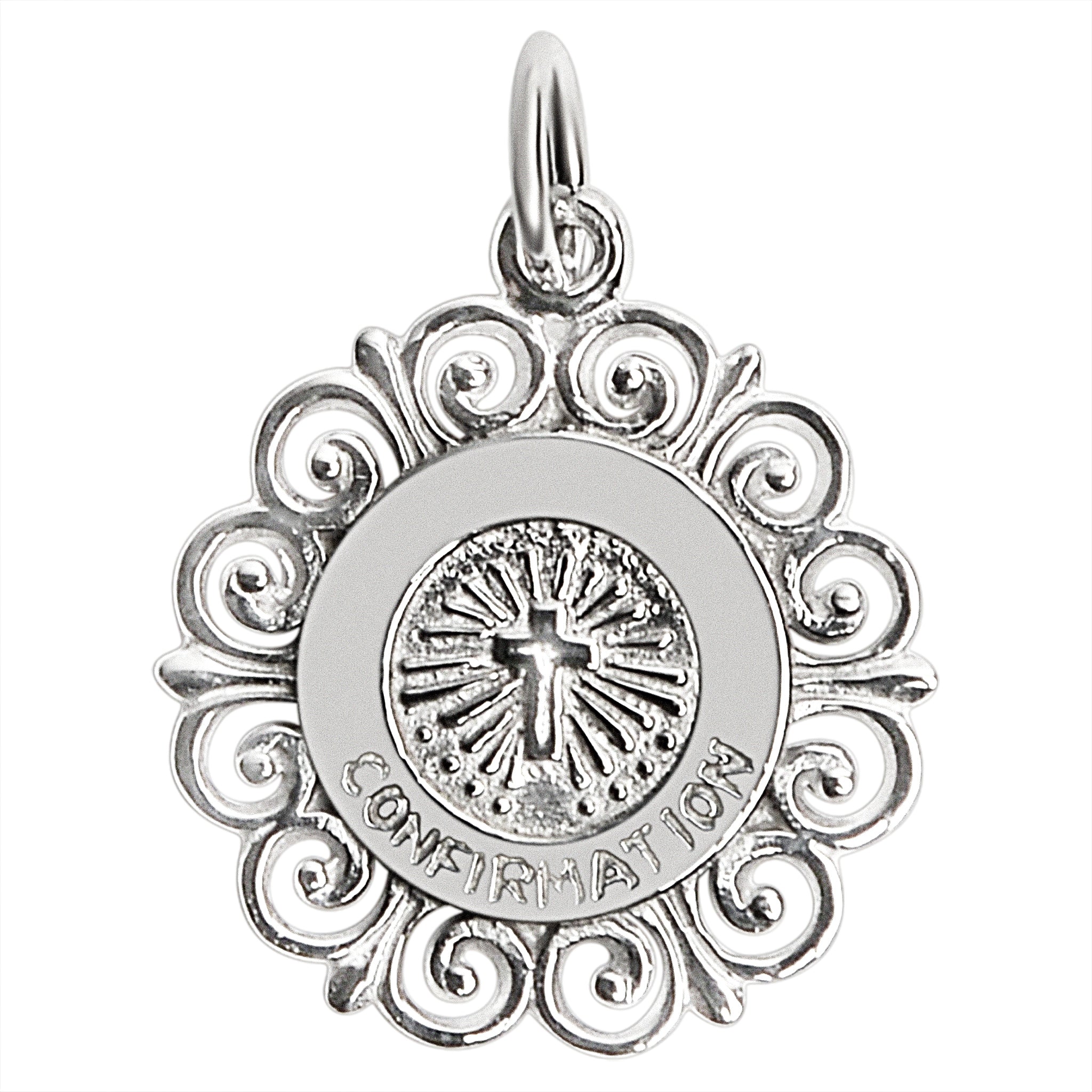 Sterling Silver Confirmation Cross Pendant / SSP0169、mySite、dreamappss
