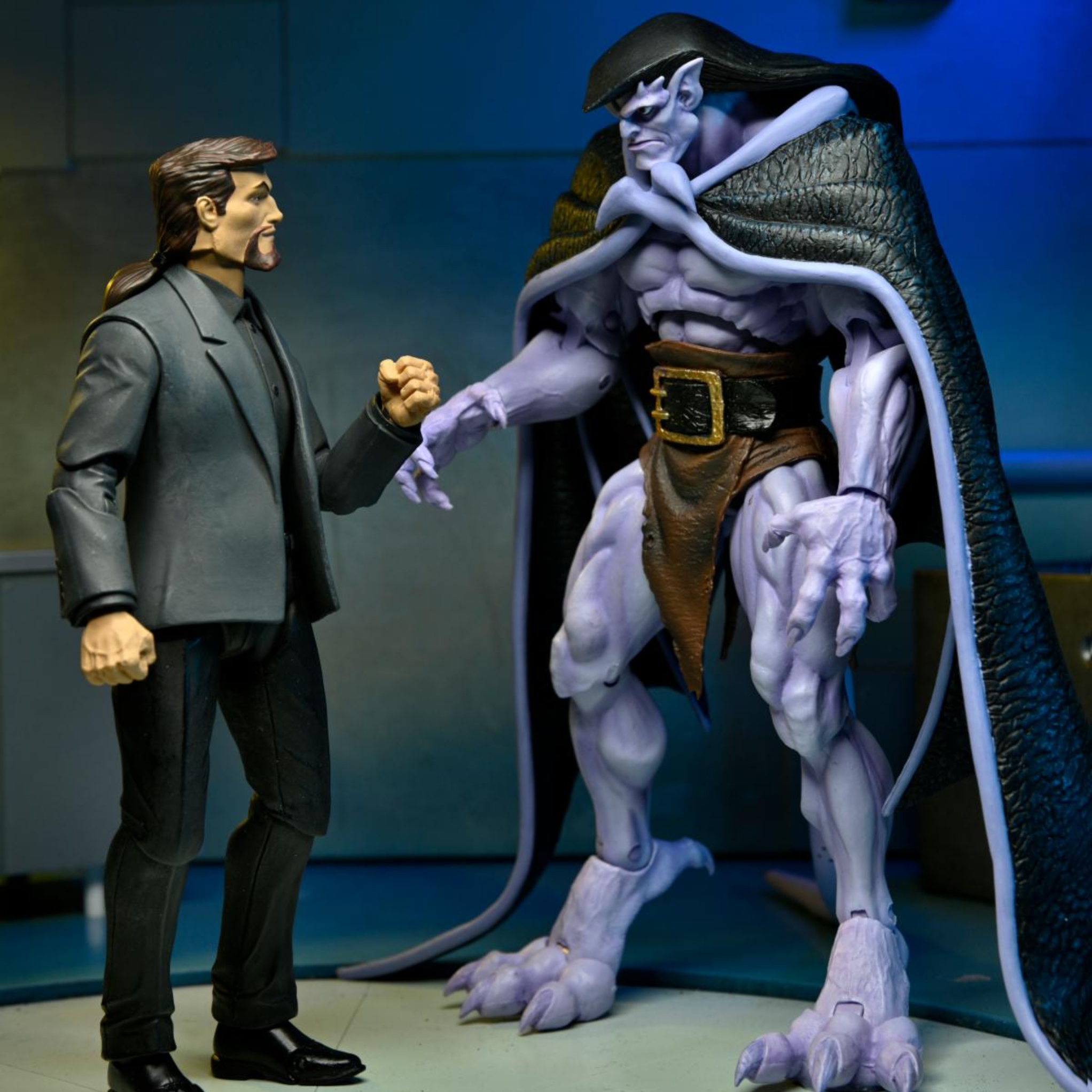 NECA Gargoyles Ultimate David Xanatos、mySite、hgirdovlk