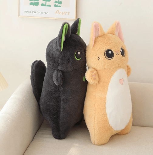 Kawaii Large Kitty Cat or Pink Pig Pillow Plush Animals 55cm Tall!、mySite、g9winljtr