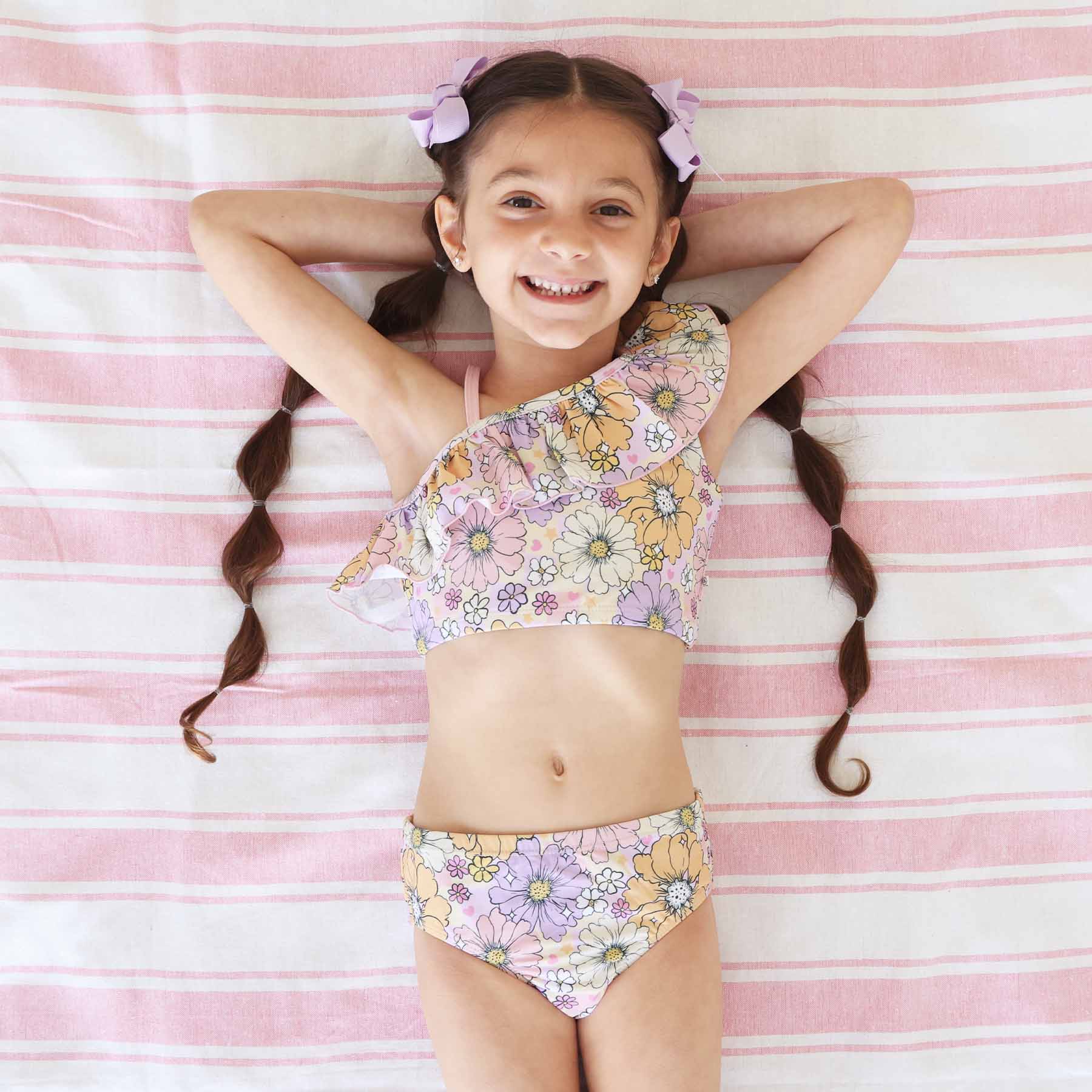  One Shoulder Ruffle Bikini | All Prints、mySite、layawaytickets