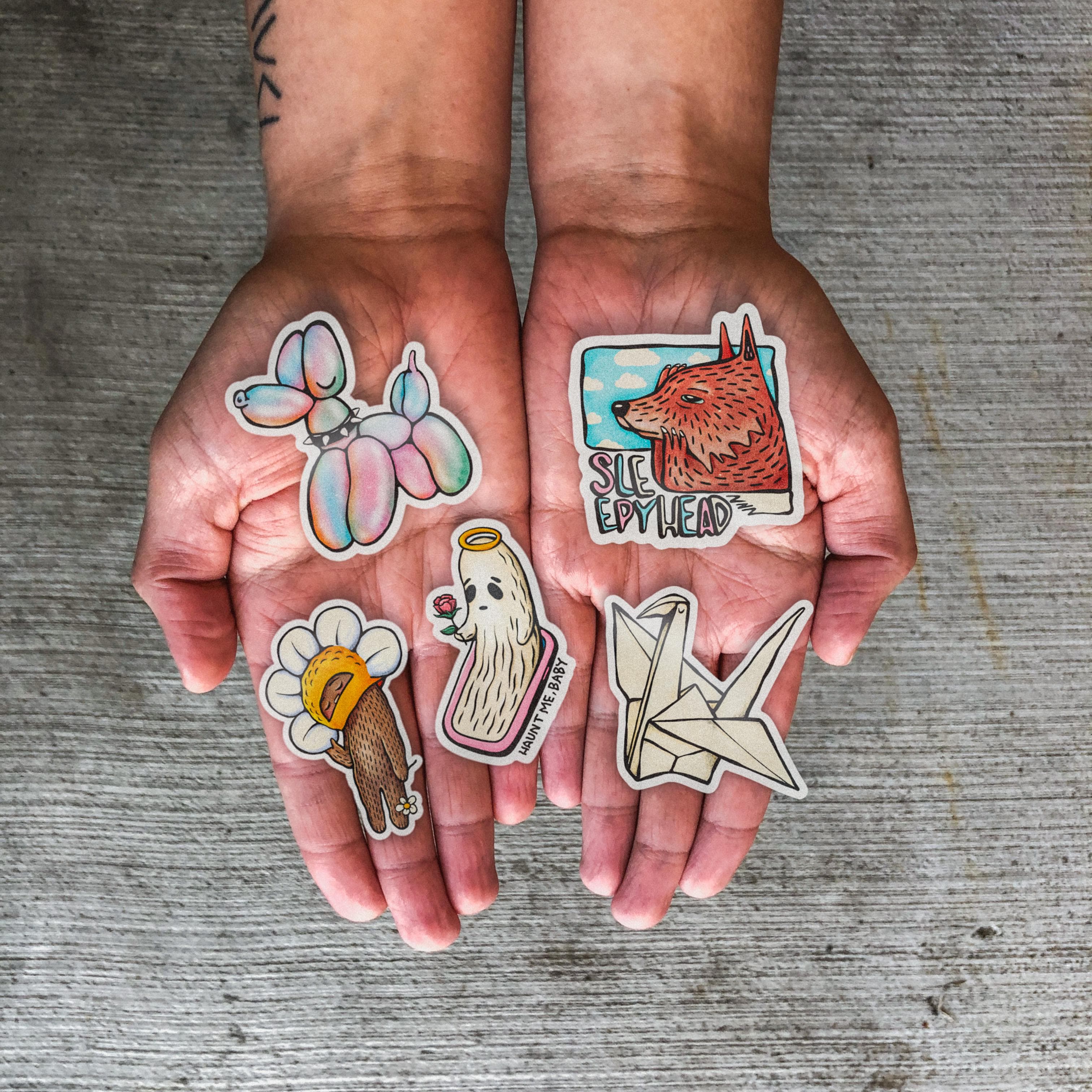  My Sunbeam Felt Real Sticker 5 Pack、mySite、elrpsem3k