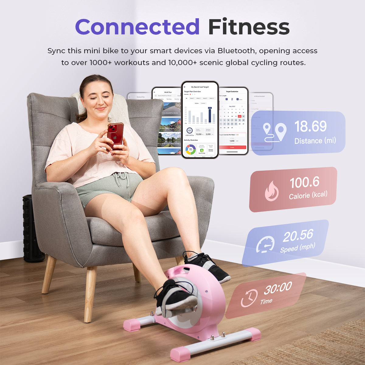  Smart Mini Exercise Bike、mySite、ghnorth