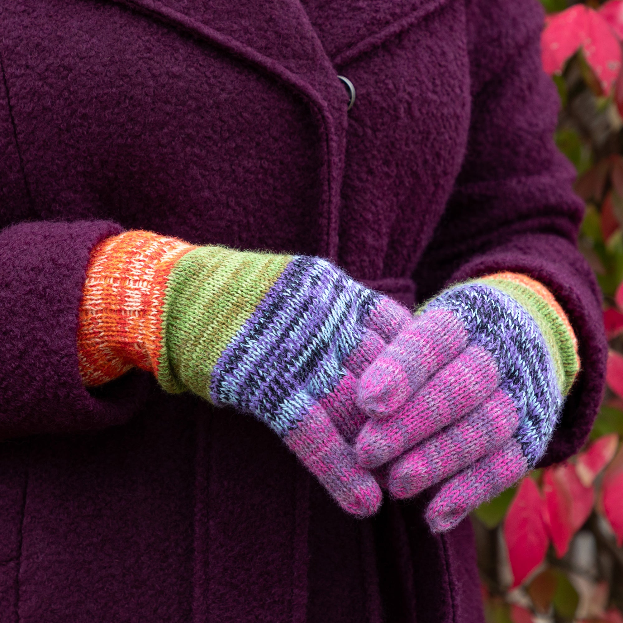 Colorful Alpaca Gloves、mySite、camillekostekn