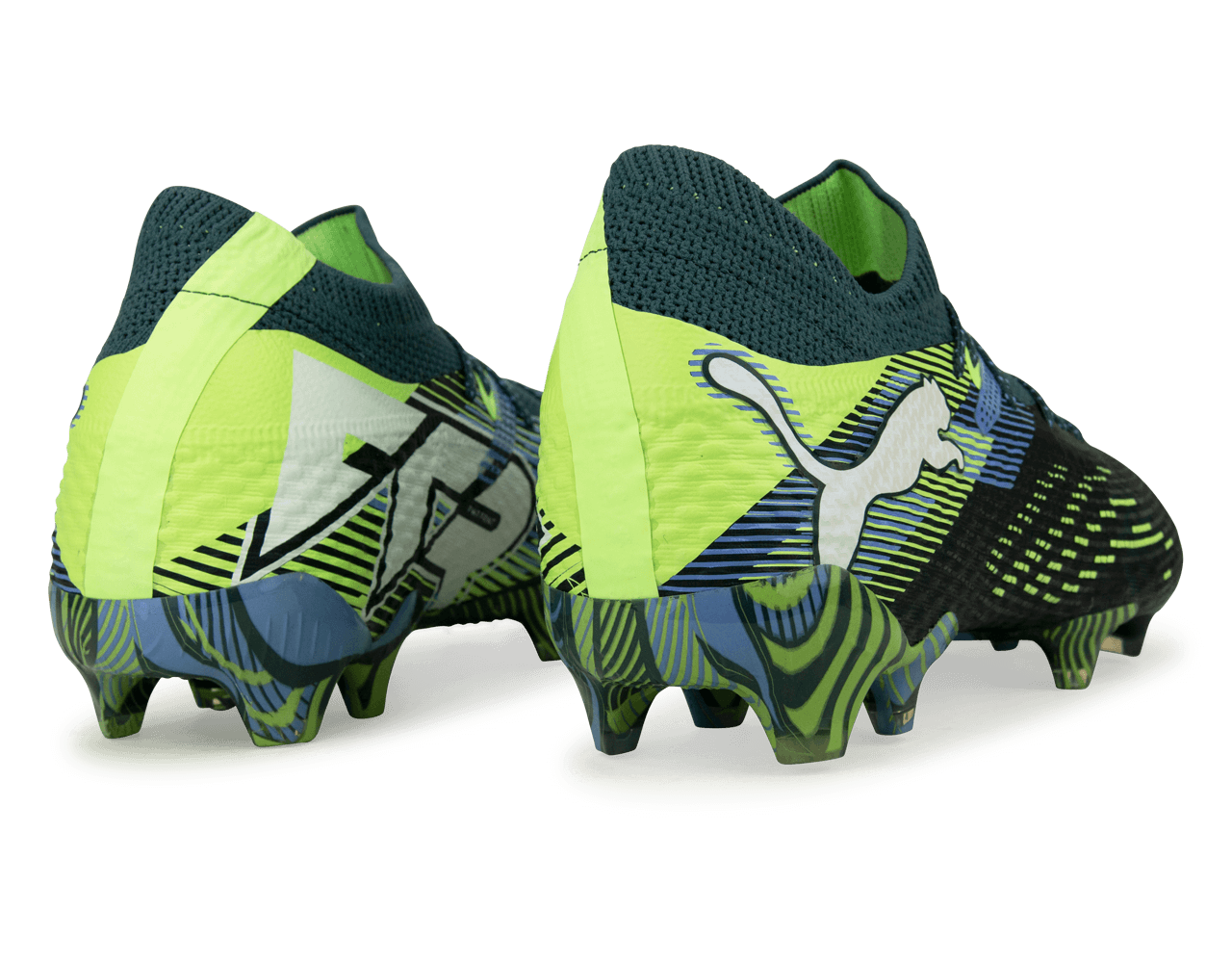 PUMA Men's Future 7 Ultimate FG/AG Gray Skies/Puma White、mySite、bottomscart