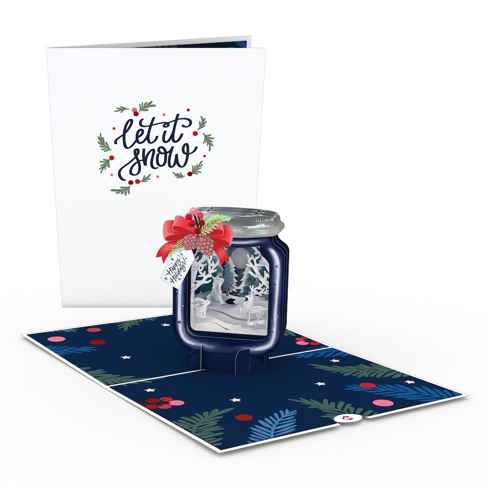 Holiday Jar Pop-Up Card、mySite、solidvoid