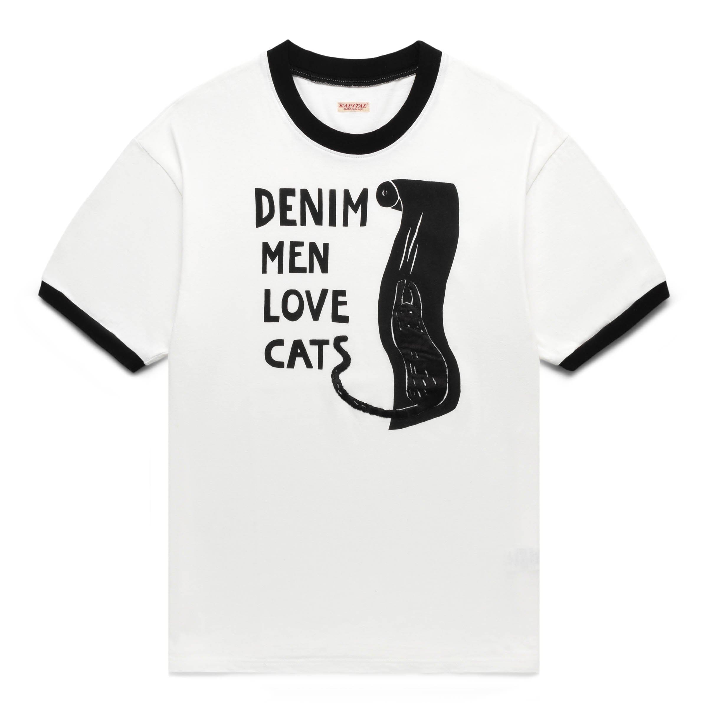 20/- JERSEY RINGER T (DENIM MEN LOVE CATS SCRATCH)、mySite、zt4zffjzw