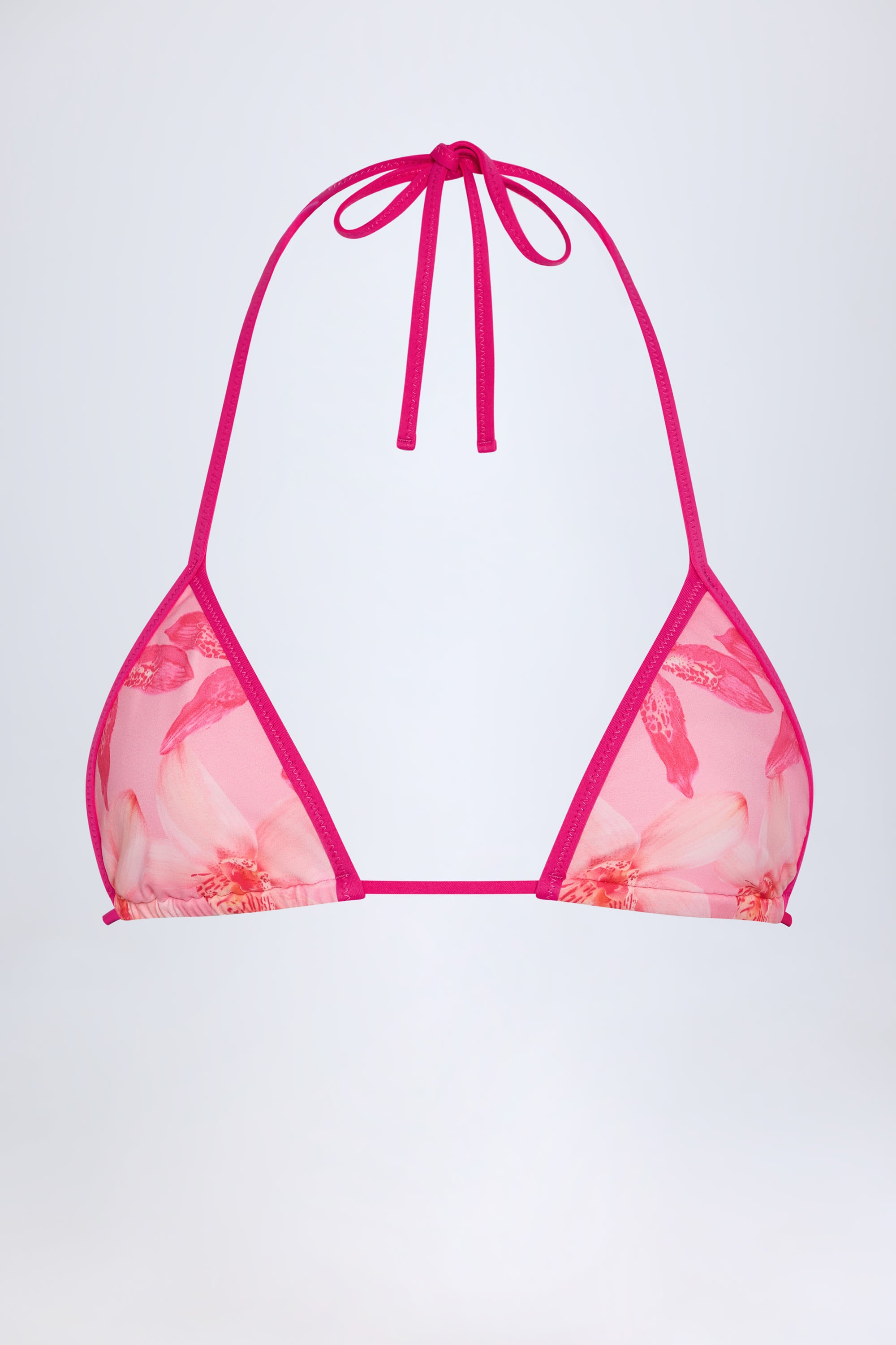  Triangle Bikini Top in Pink Orchid Print、mySite、sugarbowlscore