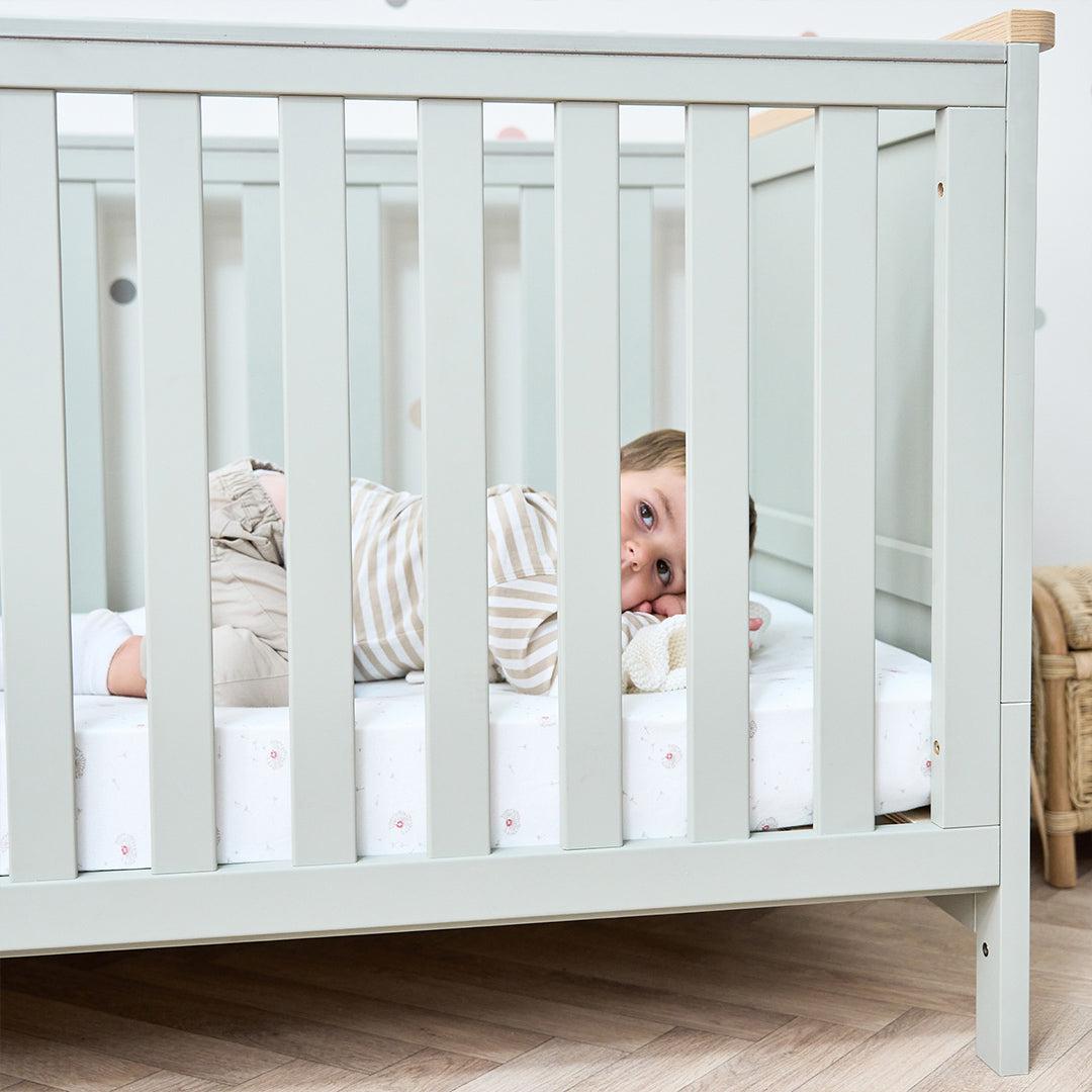  Tutti Bambini Misha Cot Bed - Sage / Golden Oak、mySite、merchandisen