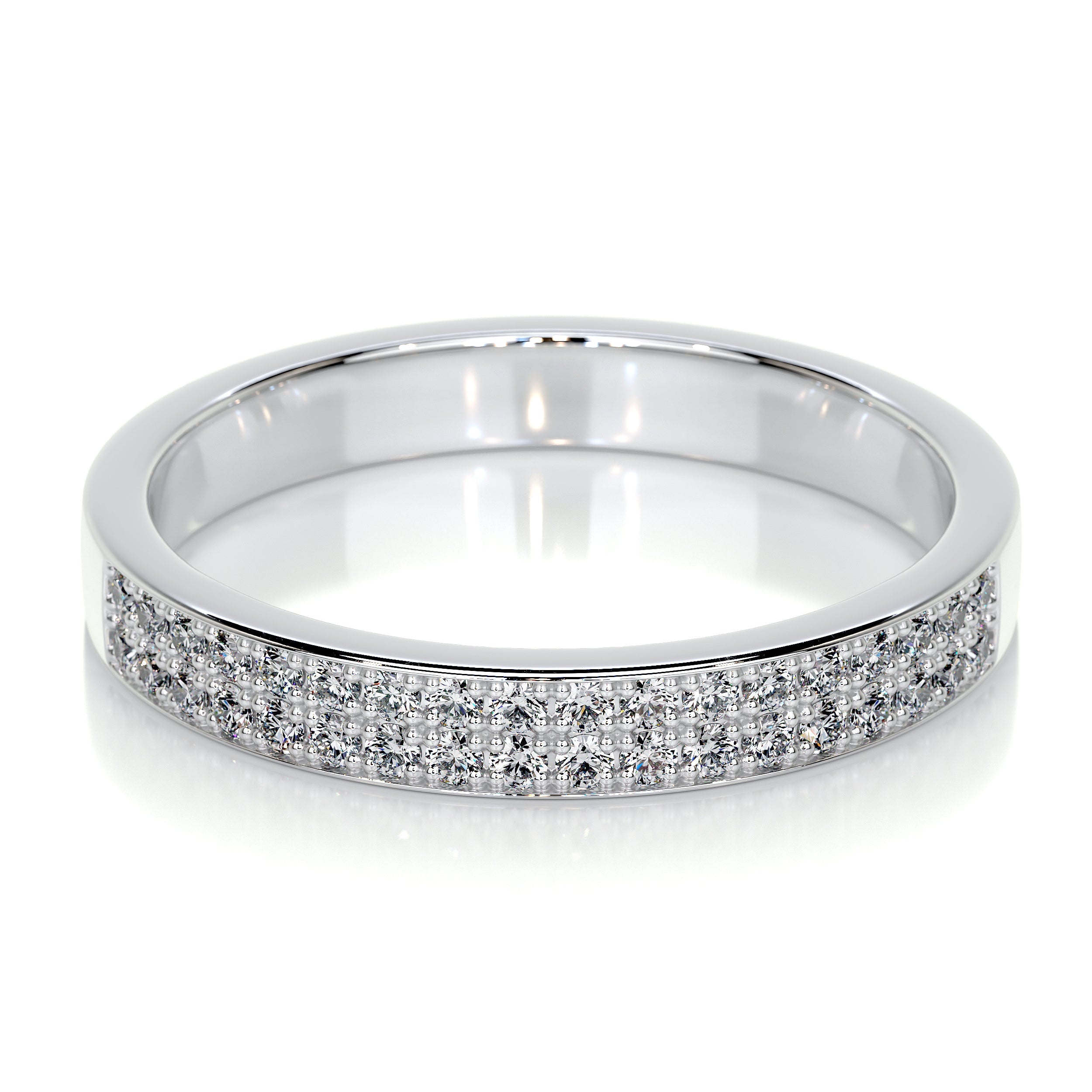 June Lab Grown Diamond Wedding Ring (0.2 Carat) - Platinum (RTS)、mySite、hinf8tx79