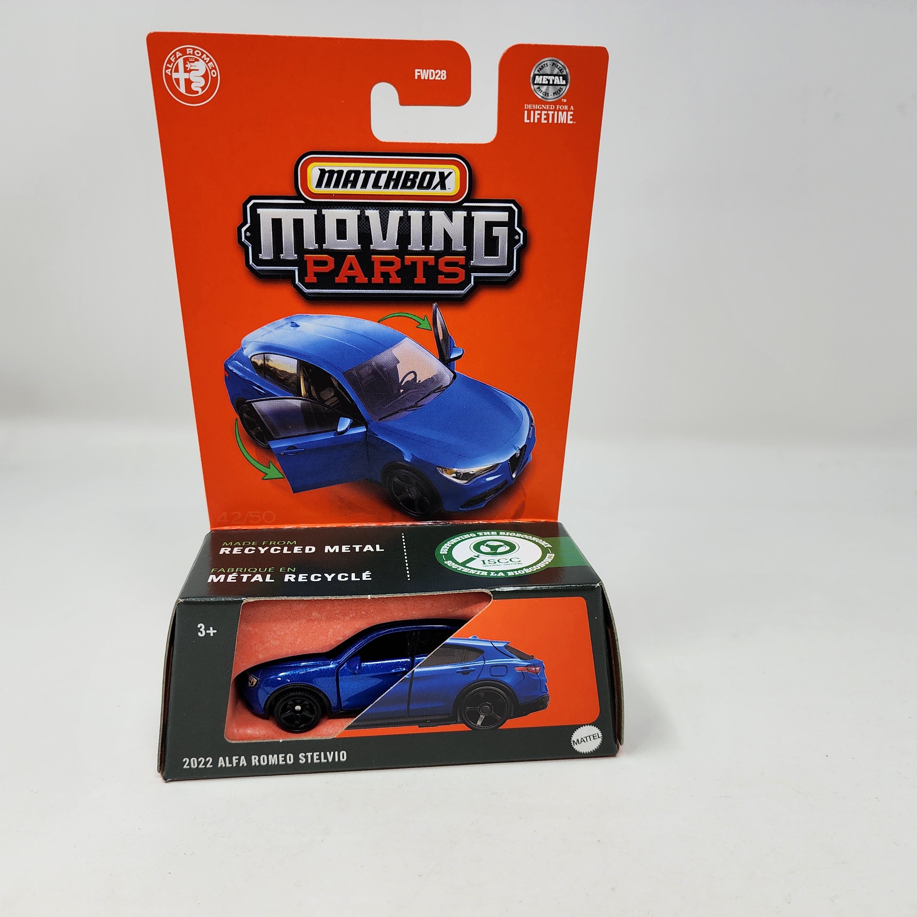 2022 Alfa Romeo Stelvio * Blue * 2025 Matchbox Moving Parts Case A、mySite、hgirdovlk