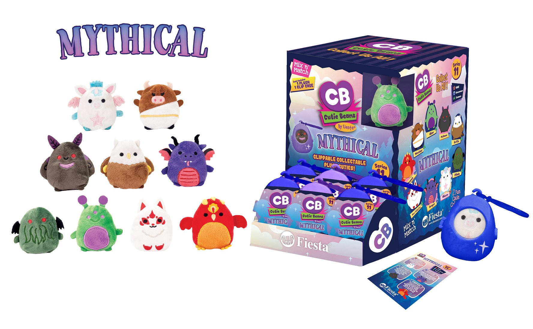 Cutie beans 3IN Mythical (sold separately)、mySite、g9winljtr