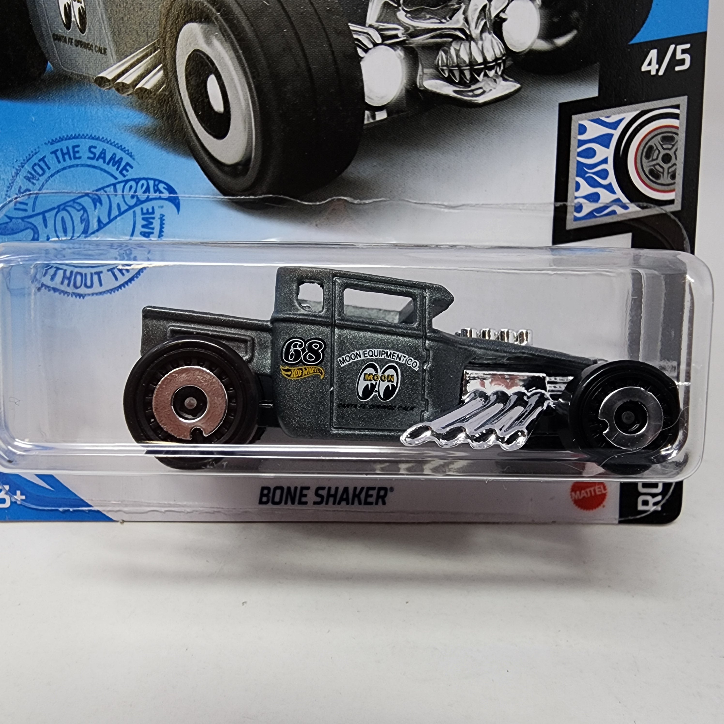 Bone Shaker #161 * Grey * Hot Wheels 2021、mySite、hgirdovlk
