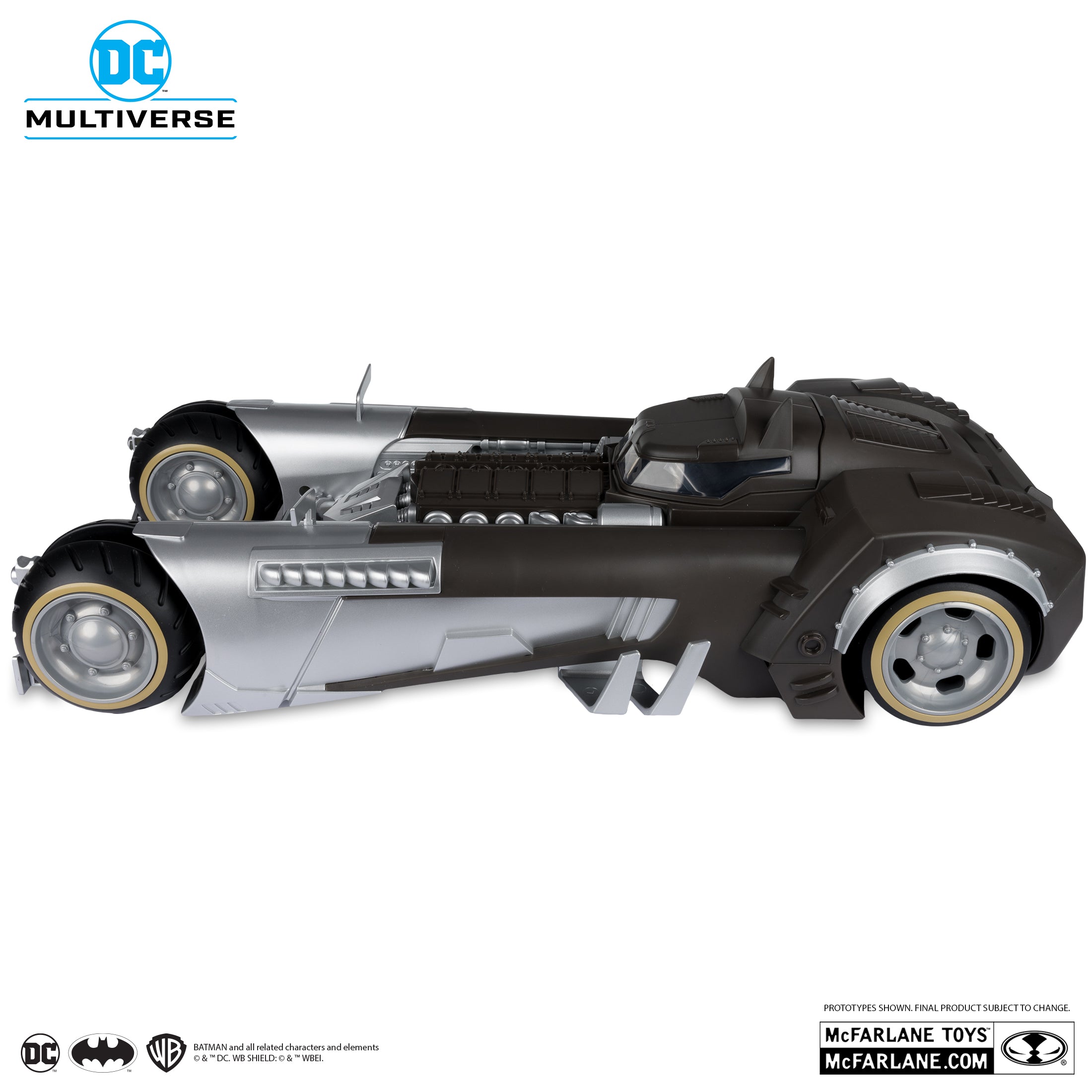 DC Multiverse Exclusive Gold Label Batmobile (Batman White Knight)、mySite、hgirdovlk