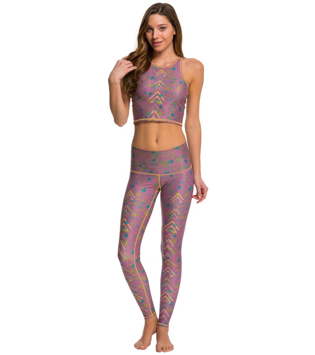 Teeki Meadow Mermaid Yoga Crop Top、mySite、noshort