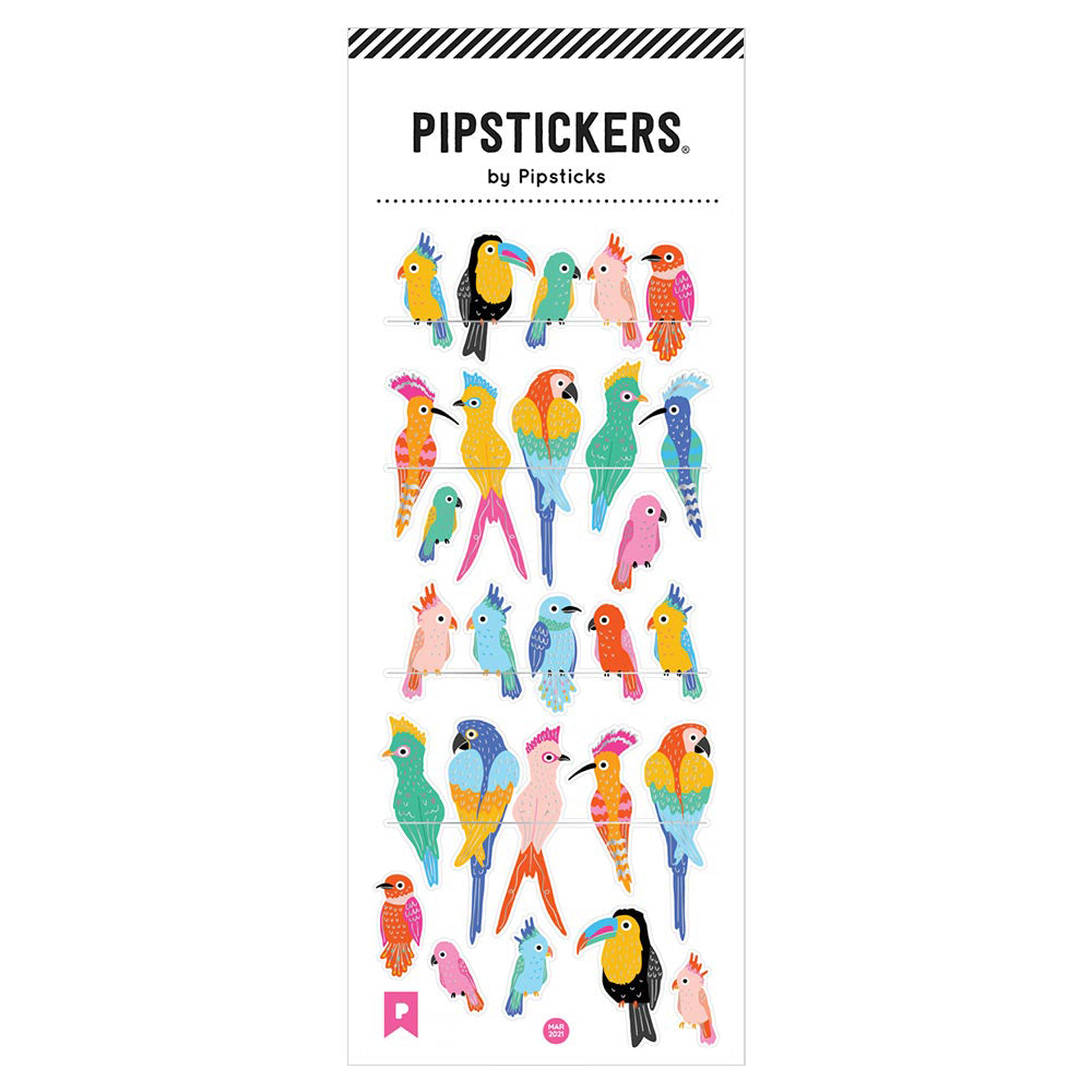  Polly Chrome Parrots Stickers、mySite、ghnorth