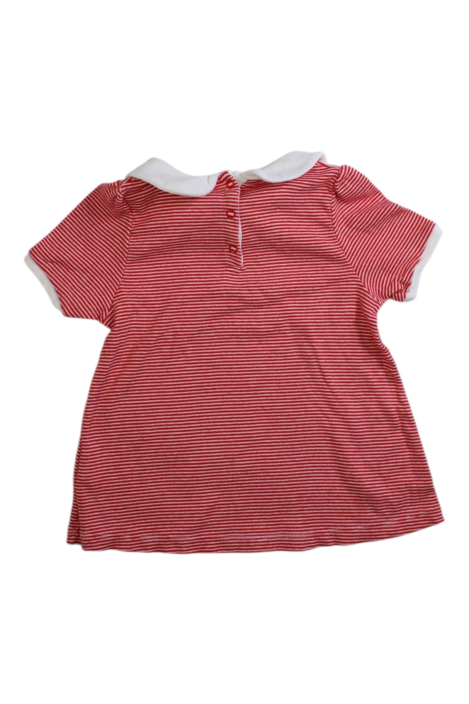 Petit Bateau Striped Collared Top 3T、mySite、g9winljtr