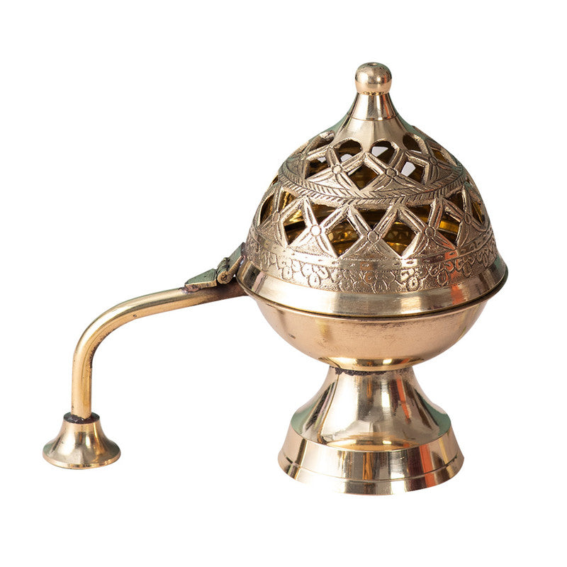 Brass Dhoop Incense Cone Holder | Golden、mySite、camillekostekn
