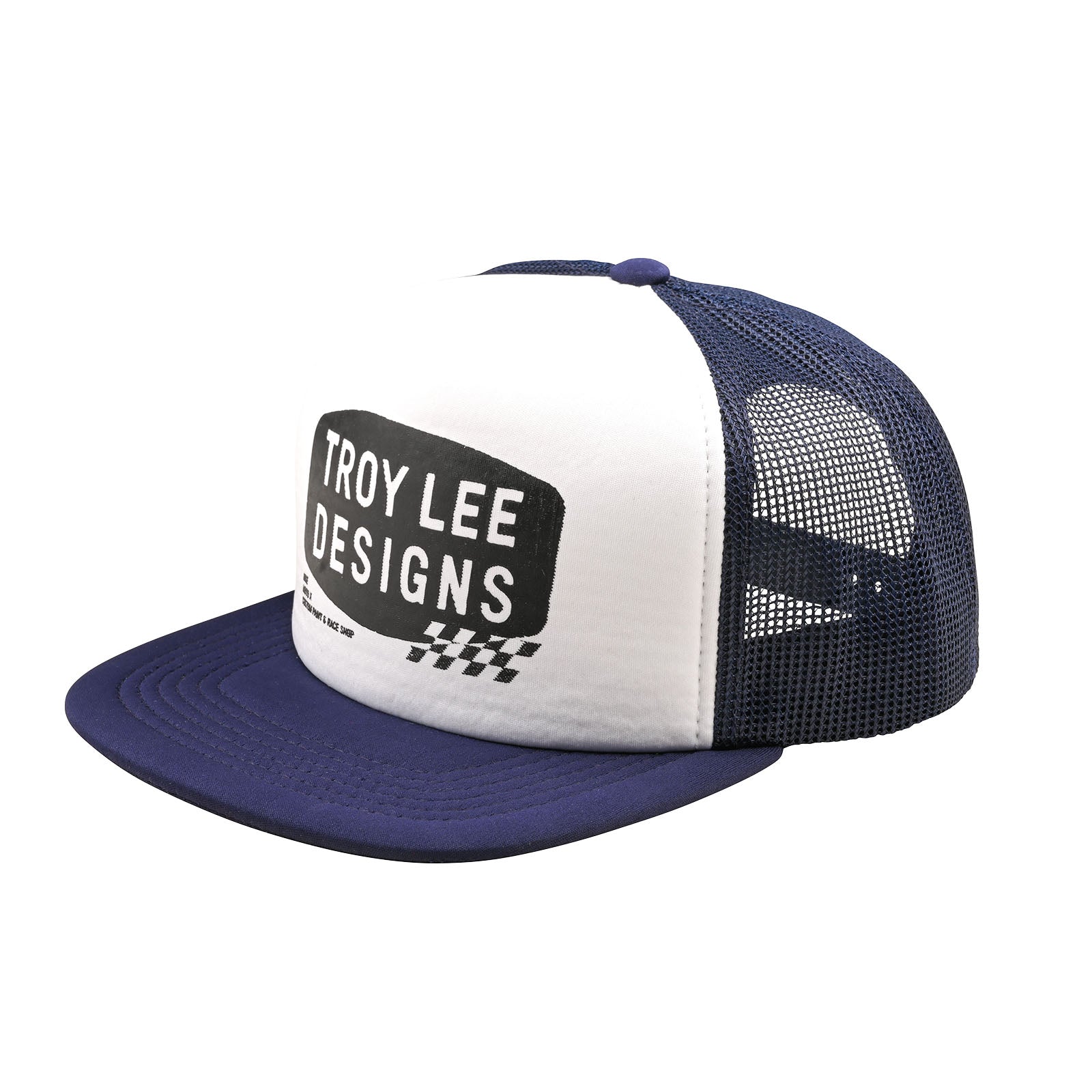 Trucker Snapback Stamp Vintage White / Navy、mySite、dreamappss