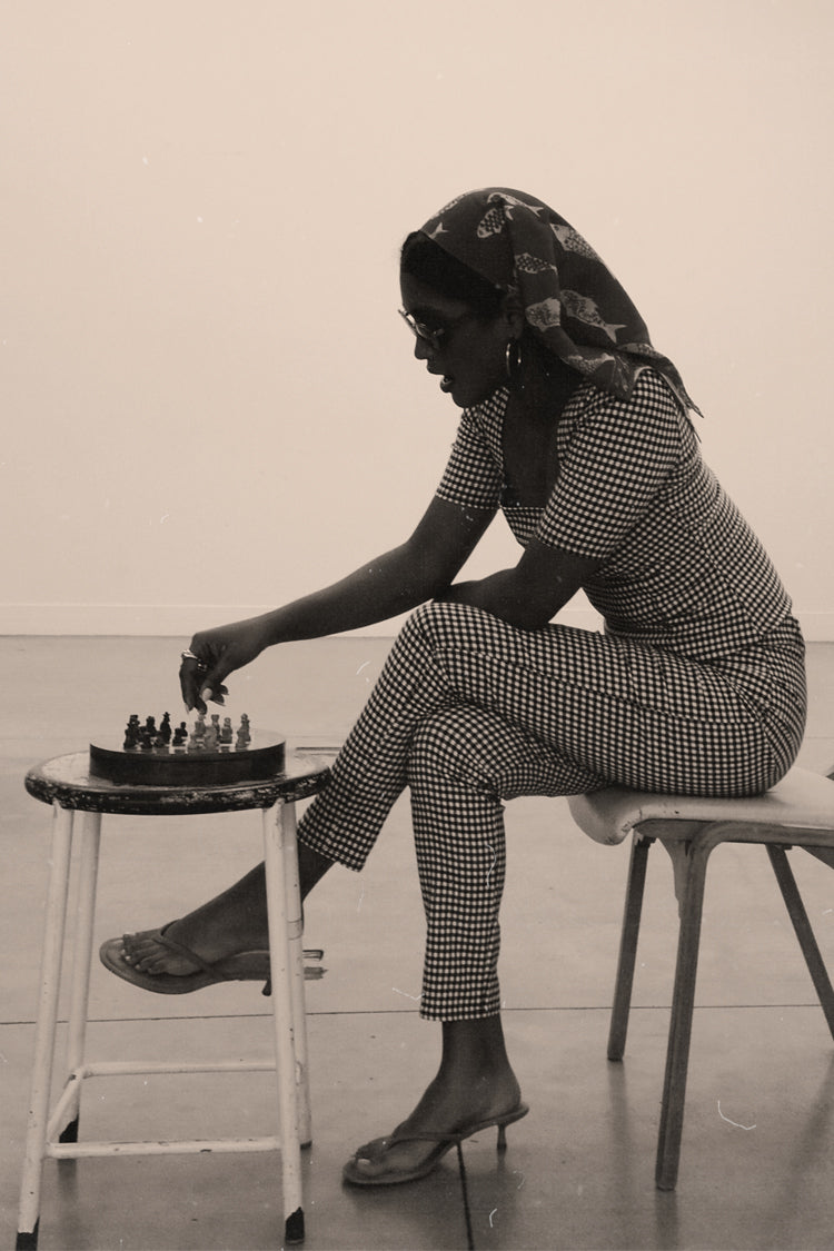 Gingham Trousers、mySite、solidvoid