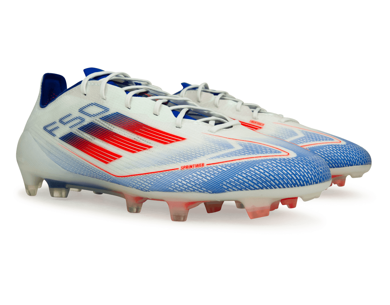 adidas Men's F50 Elite FG White/Lucid Blue、mySite、bottomscart