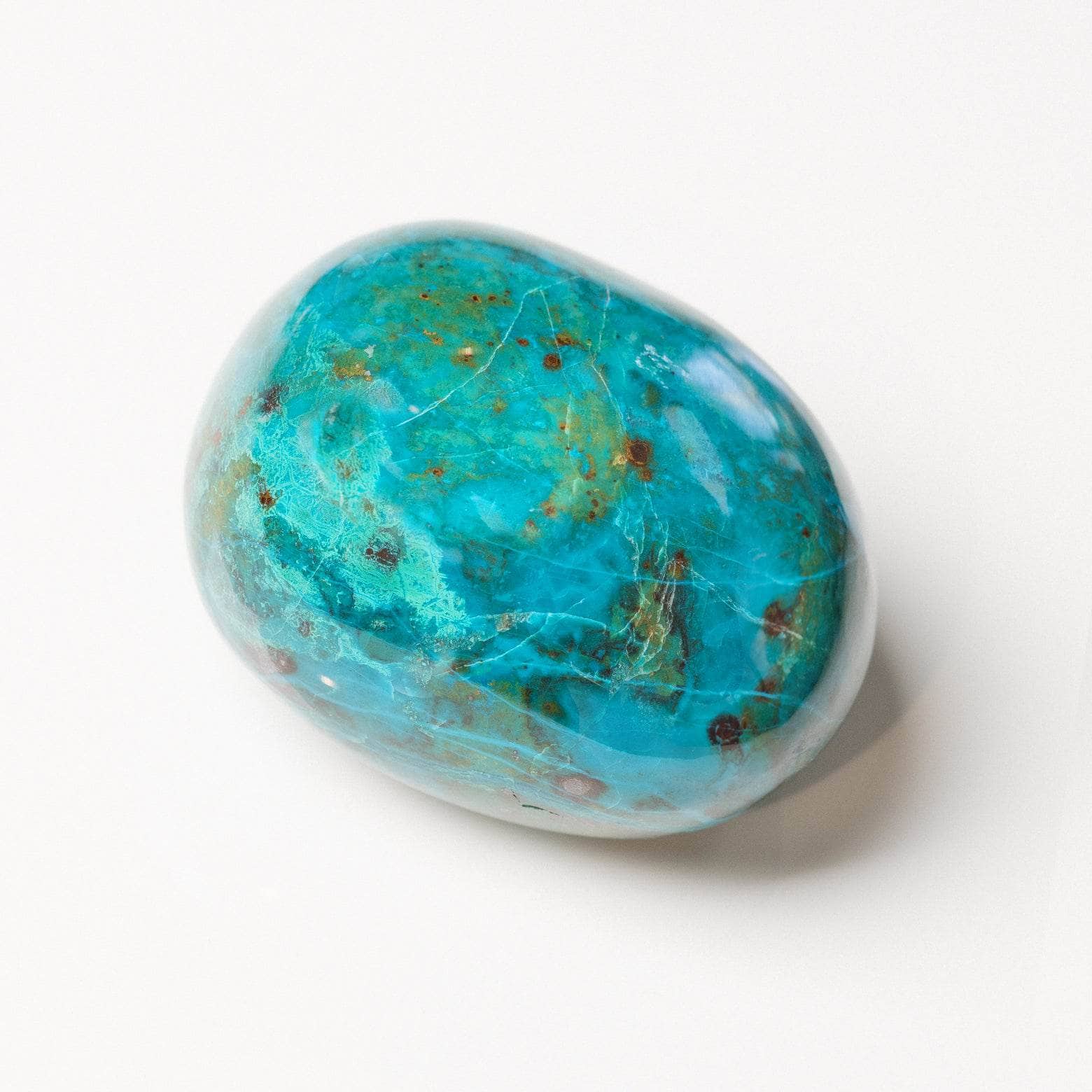 Rare Peruvian Chrysocolla Palm Stone、mySite、hinf8tx79