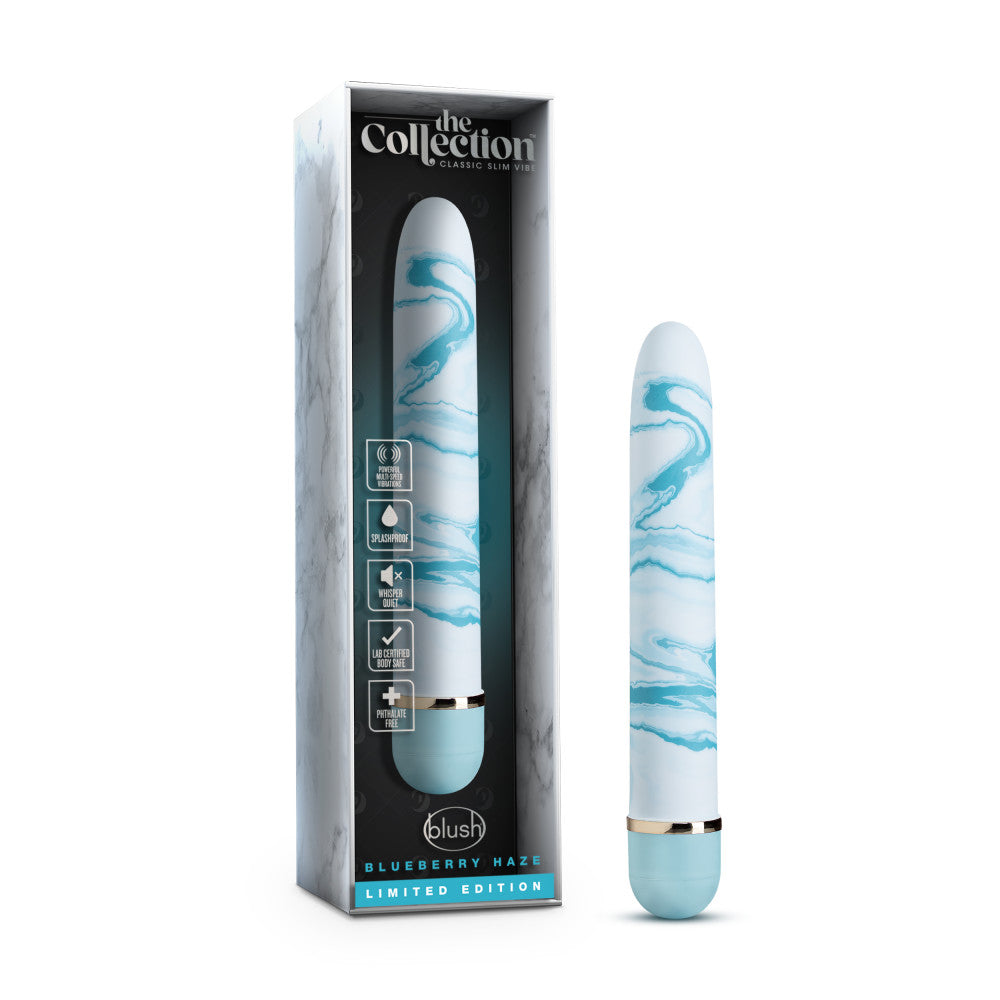 The Collection By Blush® | Blueberry Haze Blue 7-Inch Vibrator、mySite、bottomscart