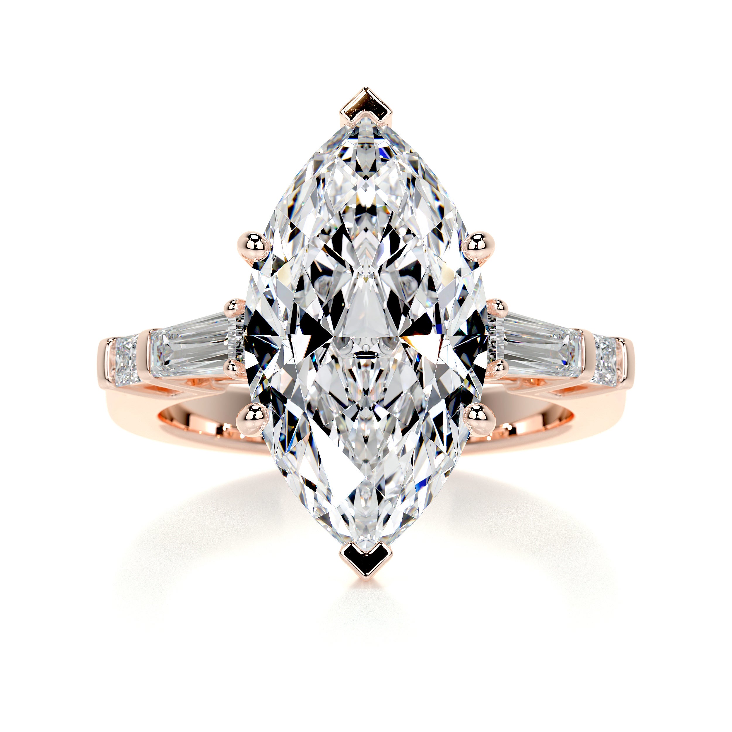 Tessa Diamond Engagement Ring -14K Rose Gold、mySite、hinf8tx79