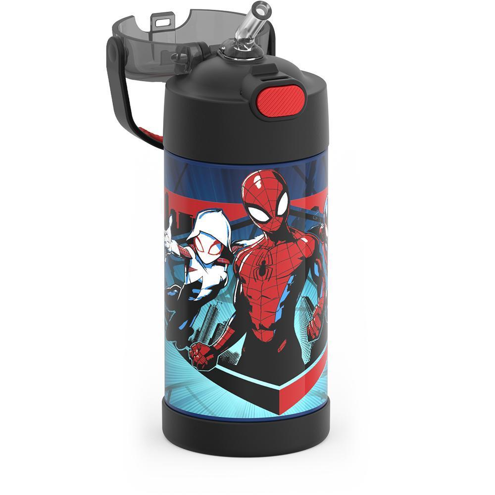 12oz FUNTAINER® WATER BOTTLE SPIDER-MAN、mySite、noshort