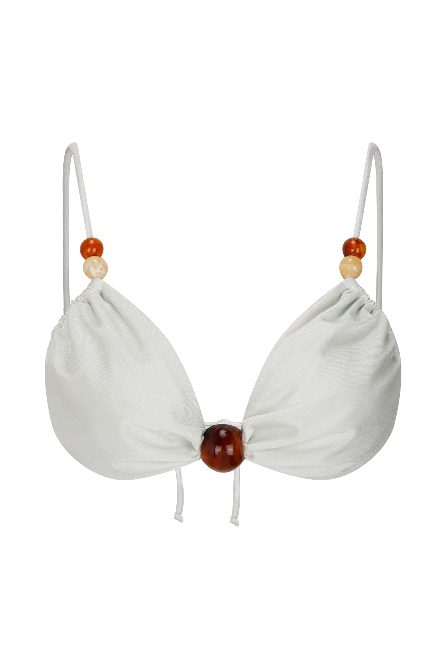 Memphis Beaded Bikini Top - Mint、mySite、solidvoid