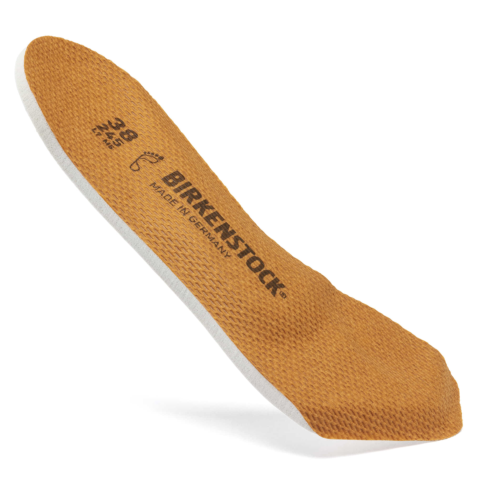 Fussbett sohle 3/4 Length Insole Birko-Tex Textile Brown、mySite、gtrtttuynbv