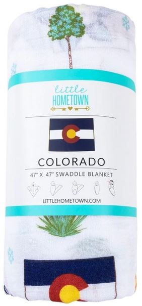  Colorado Swaddle Blanket、mySite、elrpsem3k