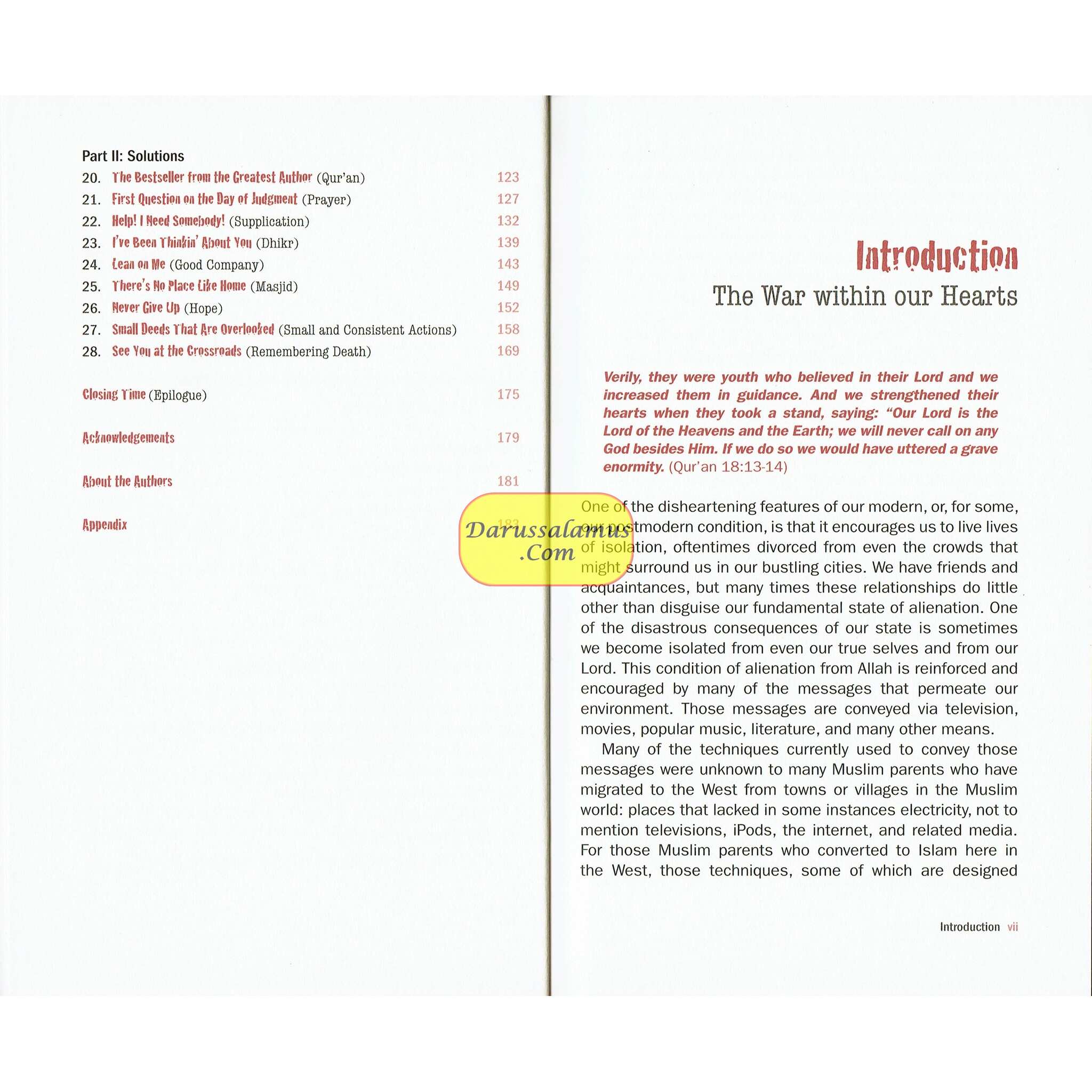 The War Within Our Hearts By Imam Zaid Shakir、mySite、topwebapps