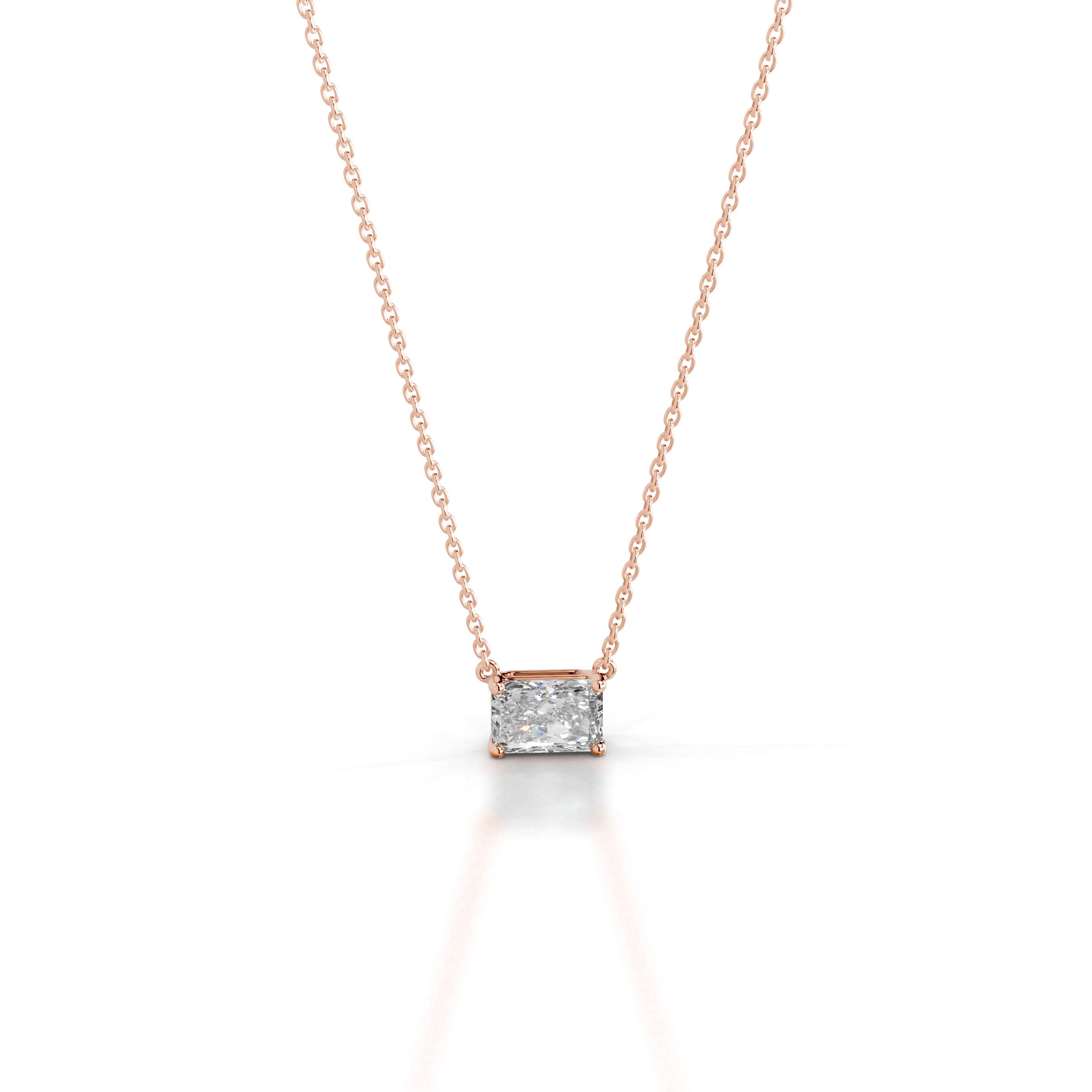 Clmence Lab Grown Diamond Pendant - 14K Rose Gold、mySite、hinf8tx79