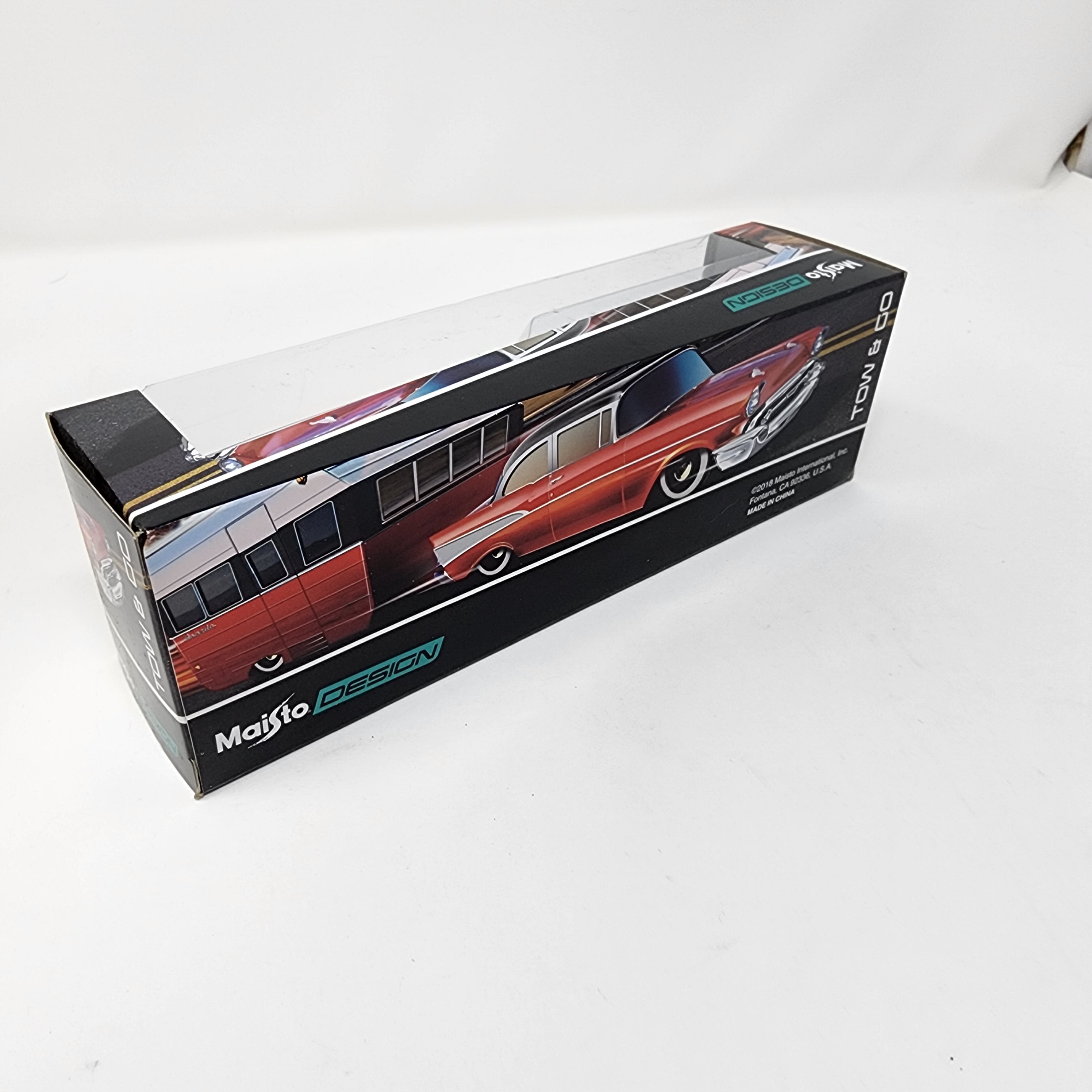 1987 Chevrolet El Camino / Camper Trailer * Maisto Design Tow & Go、mySite、hgirdovlk