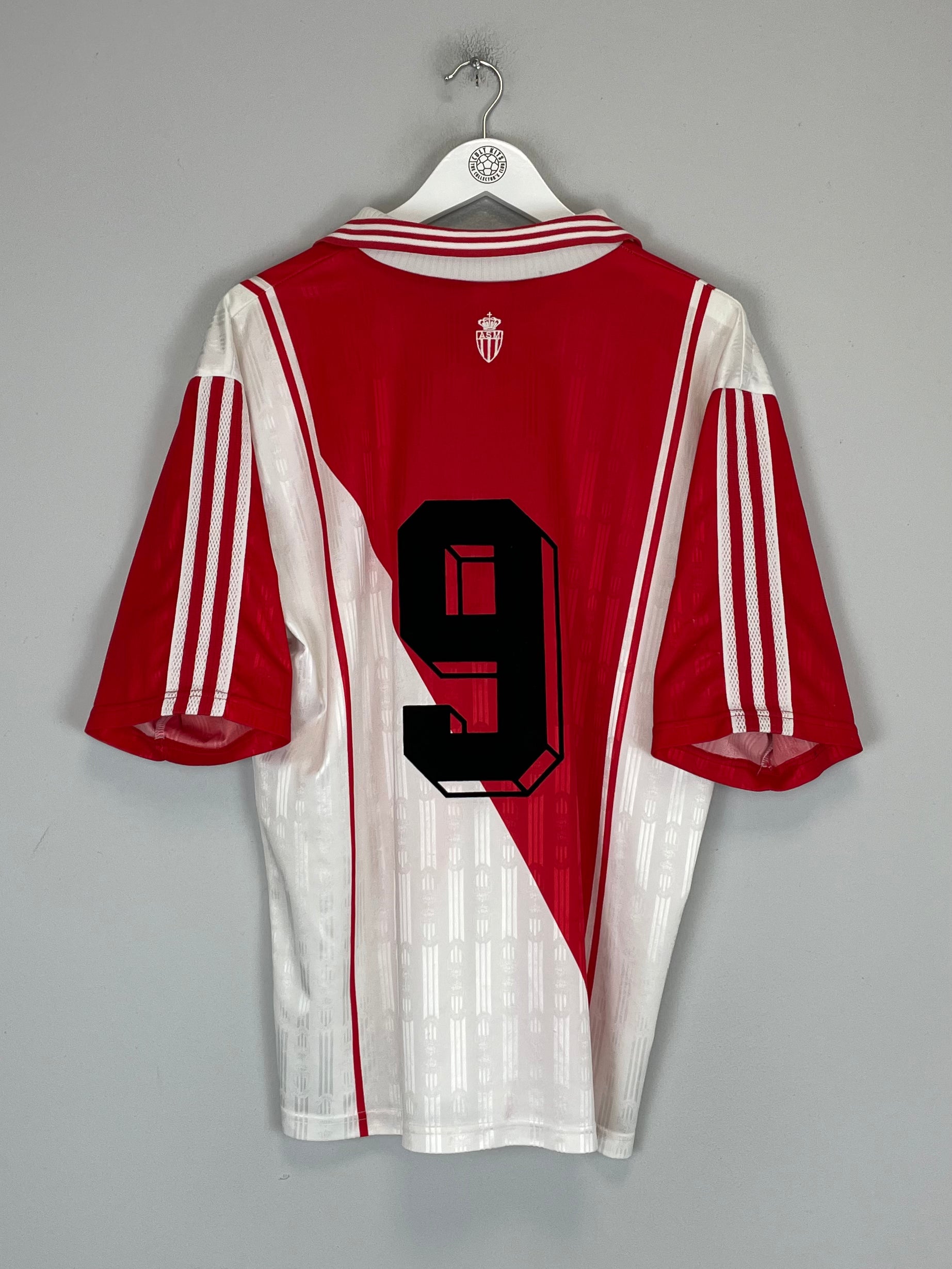 1997/98 MONACO #9 HOME SHIRT (L) ADIDAS、mySite、sh1997/98 MONACO #9 HOME SHIRT (L) ADIDAS、mySite、glenpowelloop_name