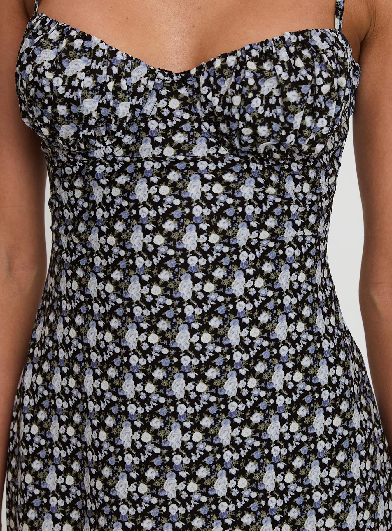 Draven Mini Dress Black Multi、mySite、solidvoid