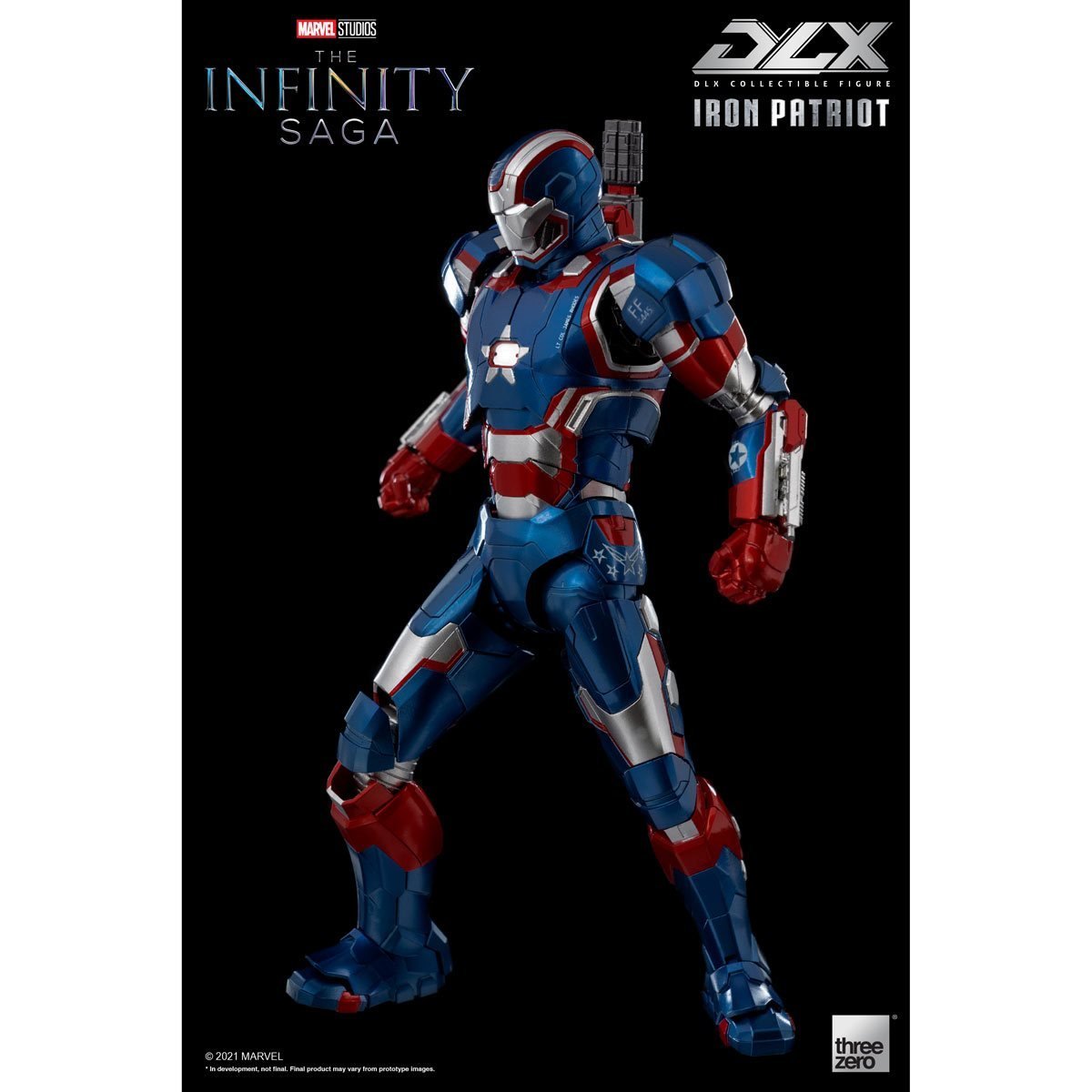 Marvel Studios: The Infinity Saga DLX Iron Patriot Action Figure、mySite、hgirdovlk