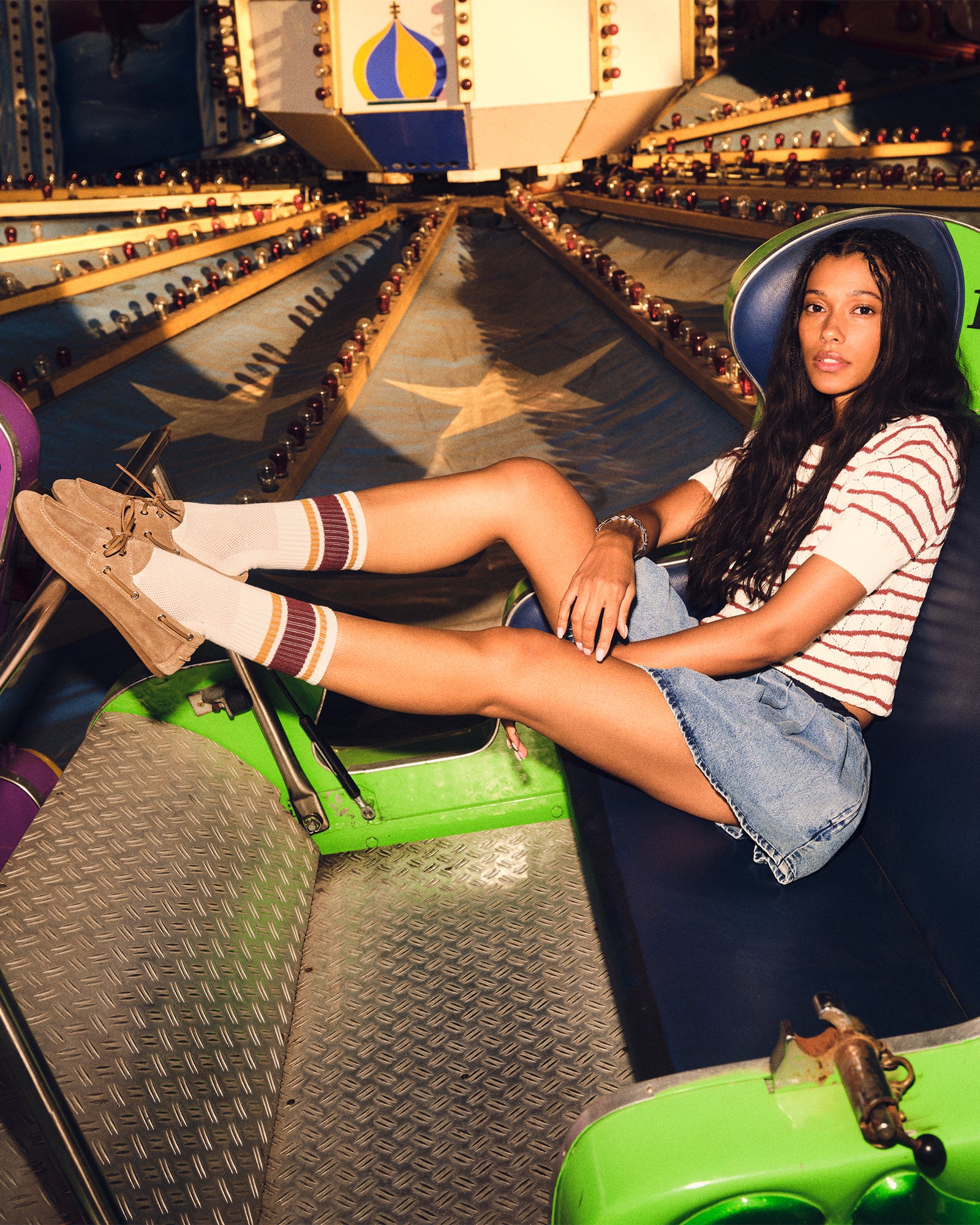 VARSITY CREW SOCKS BONE MULTI、mySite、gtrtttuynbv