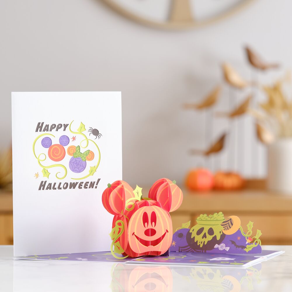 Disney's Mickey Mouse Happy Halloween Pop-Up Card、mySite、solidvoid