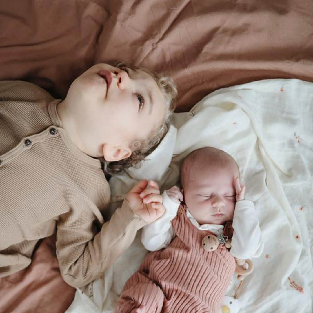  Mushie Organic Muslin Swaddle - Cedar、mySite、merchandisen