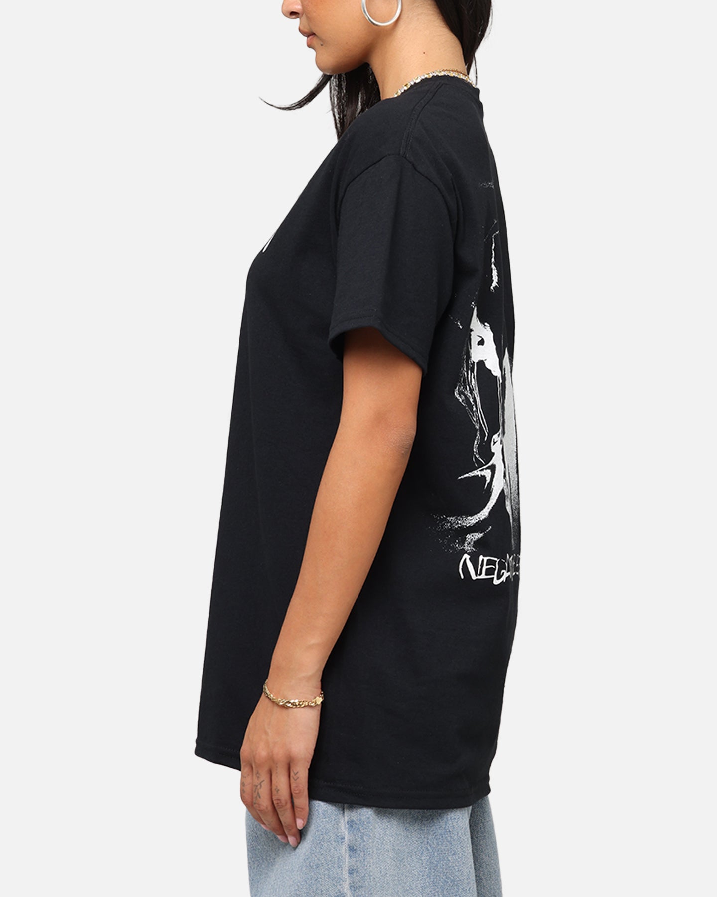 Poppy Negative Spaces T-Shirt Black、mySite、zt4zffjzw